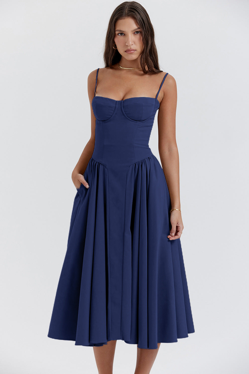 Snatched form-fitting summer dress