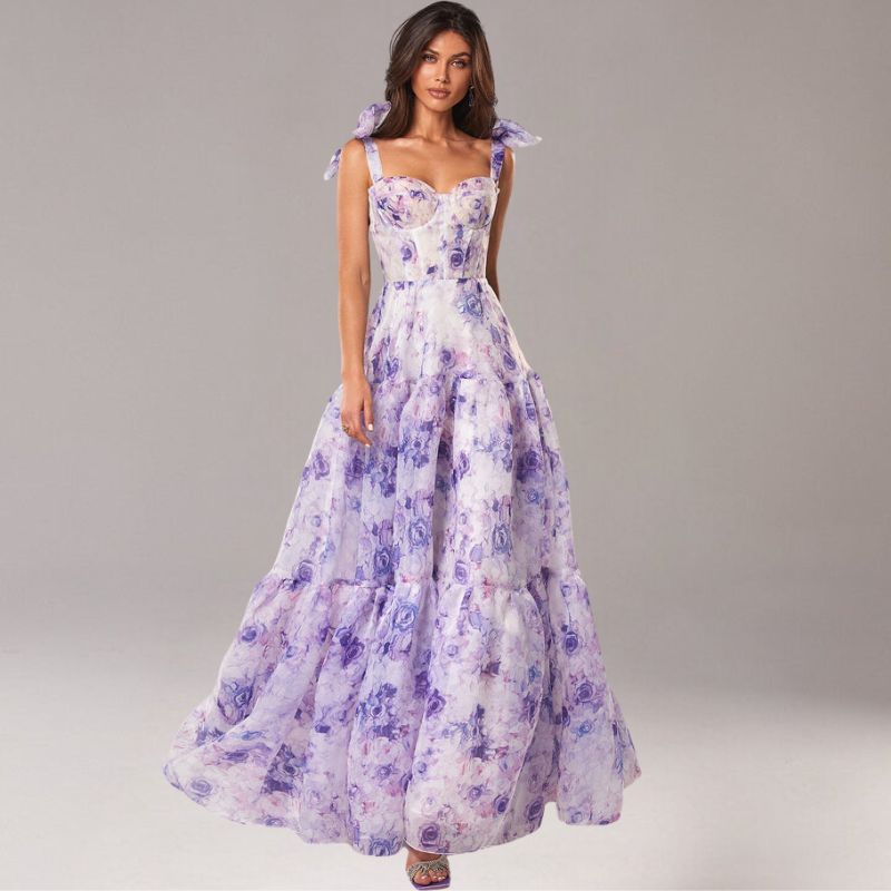 Heidi flowered dress