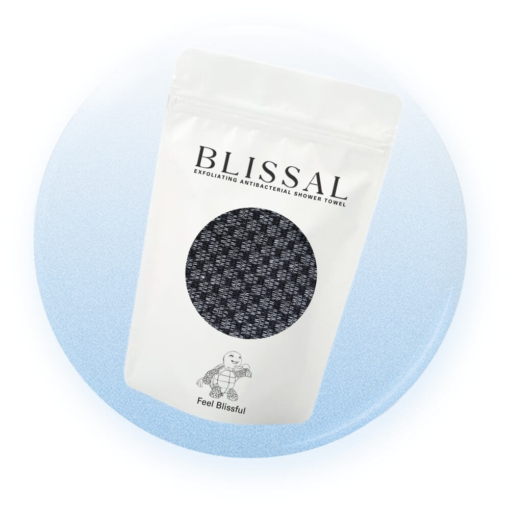 Blissal Japanese Exfoliating Shower Towel