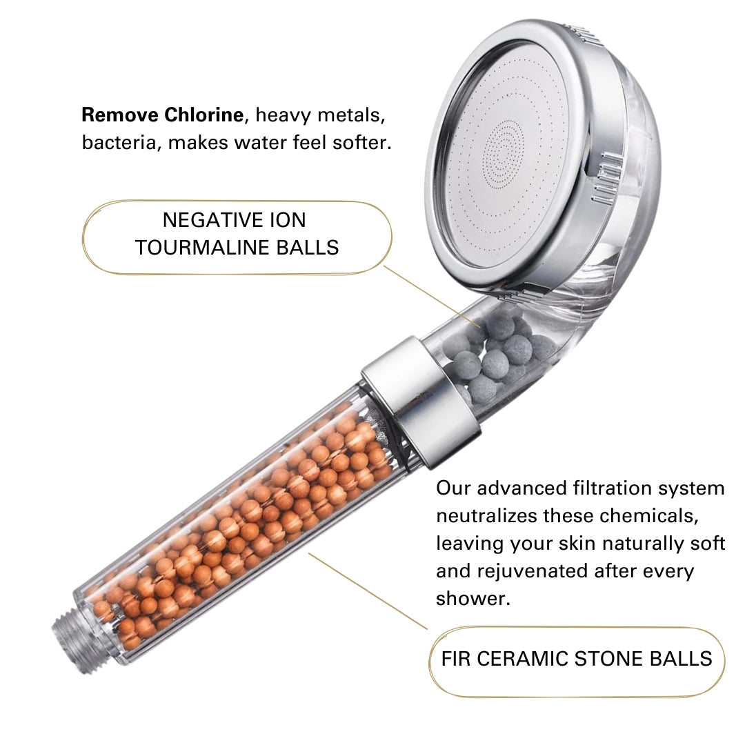 Ionic Hand Held Shower Filter Cartridges