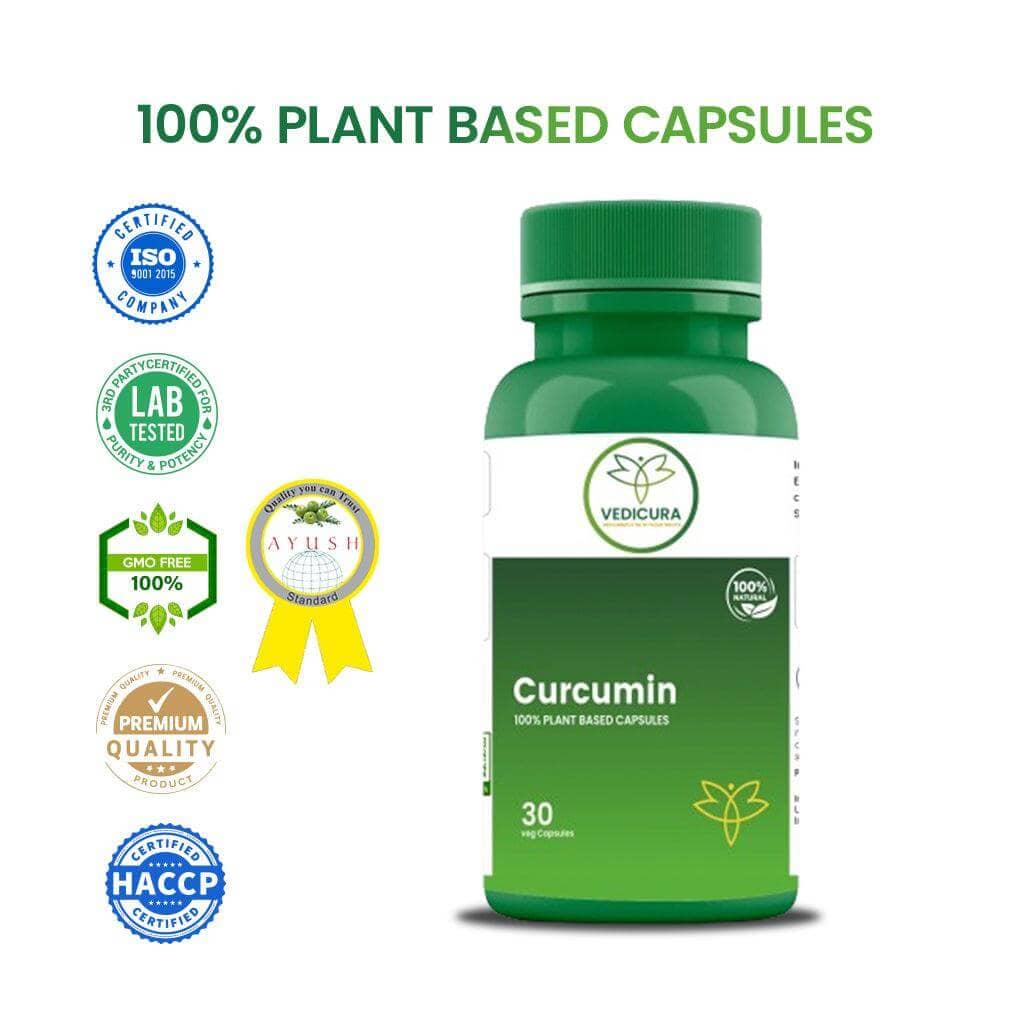 Curcumin: For Joint Health, Fights Inflammation & Provides Antioxidant Defense - 30 Capsules