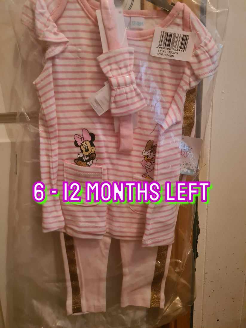 Minnie Mouse Set 6 - 12 Months