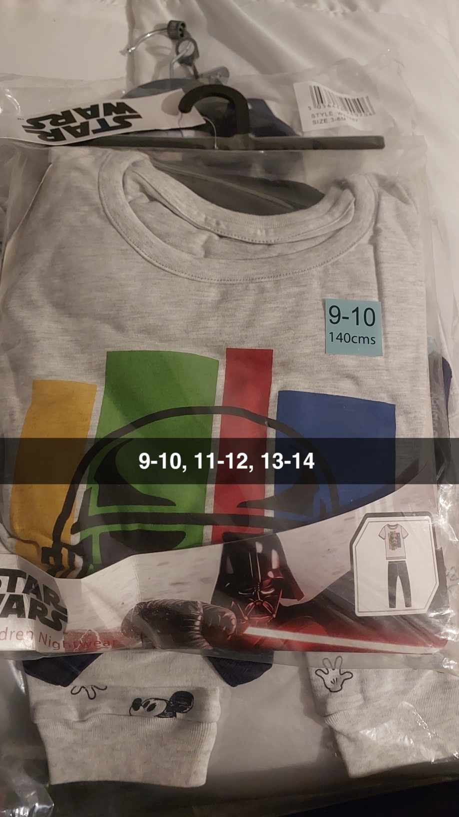 Star Wars Boys Pjs