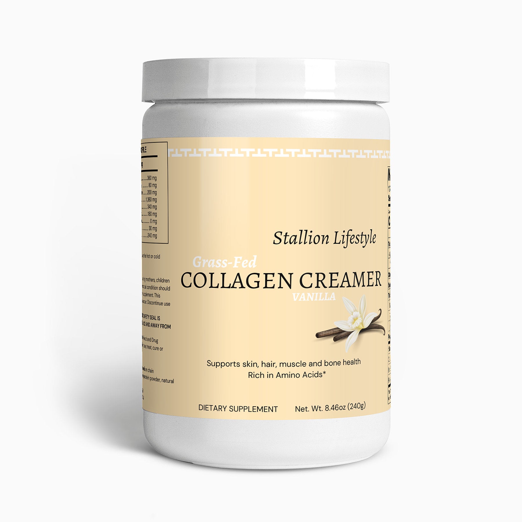 Grass-Fed Collagen Creamer (Vanilla)