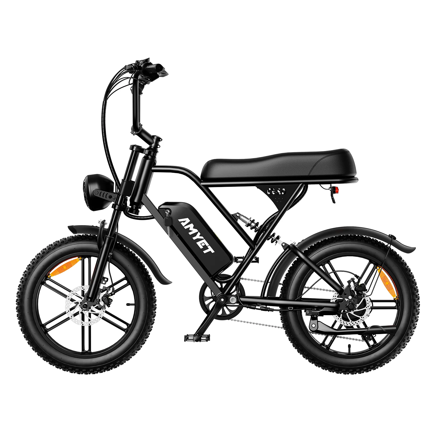 AMYET G60 1000W 25Ah Electric Bike - Black