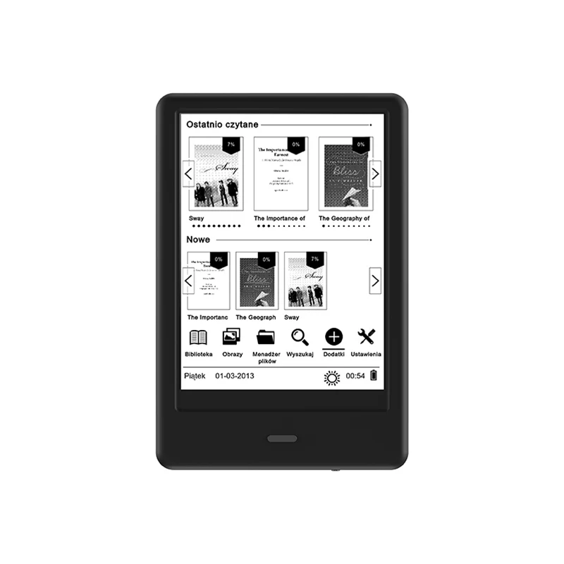 Bemi Cognita X reader | Dual Color Front Light | 6" High-definition Touchscreen | 8GB