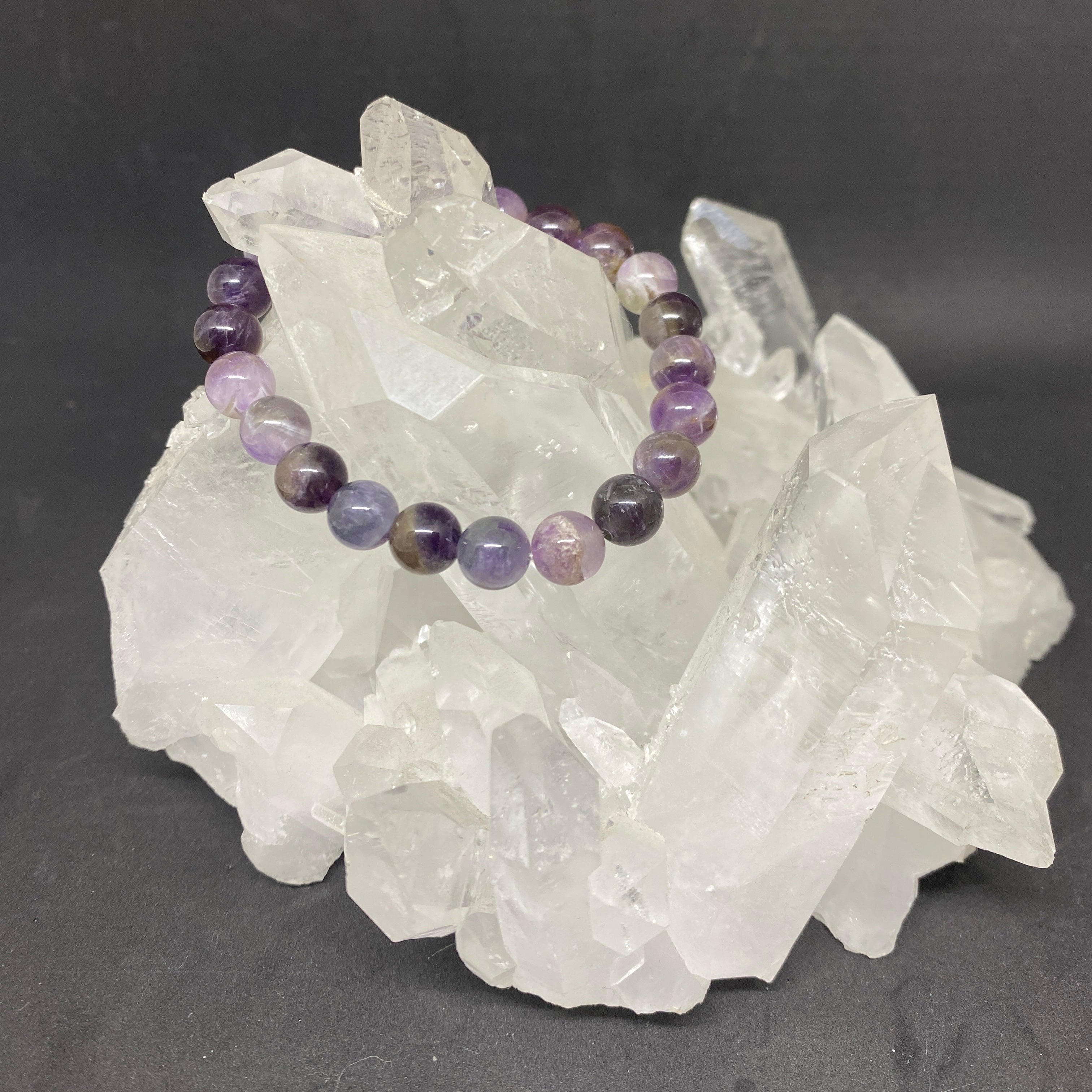 Bracelet Améthyste Chevron