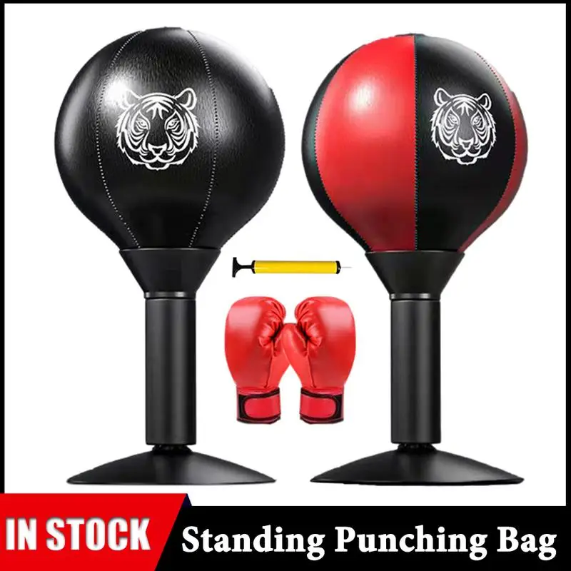 Desktop Punching Bag Ball With Suction Cup Table Boxing Exercising Children Speed Tool Stress Ball Adult Training Boxing Fun Toy