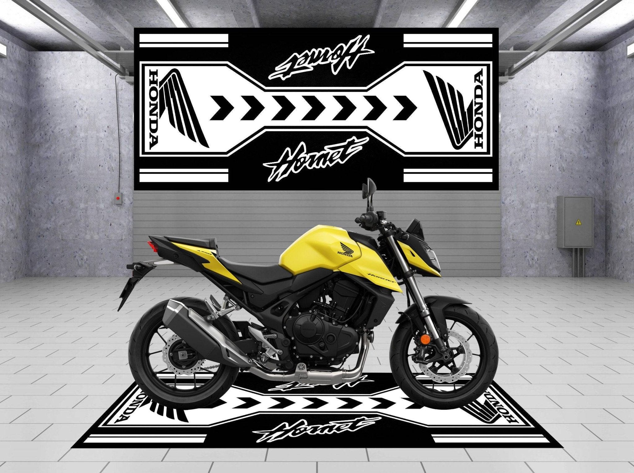 Designed Motorcycle Mat for Honda Hornet