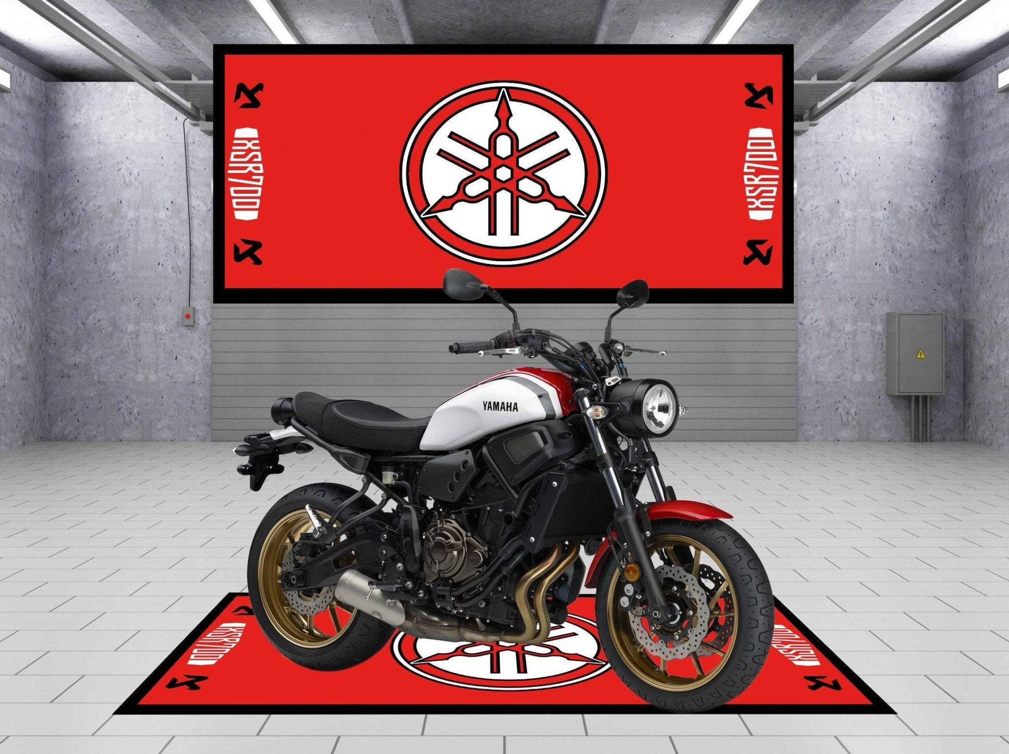 Designed Motorcycle Mat for Yamaha XSR 700