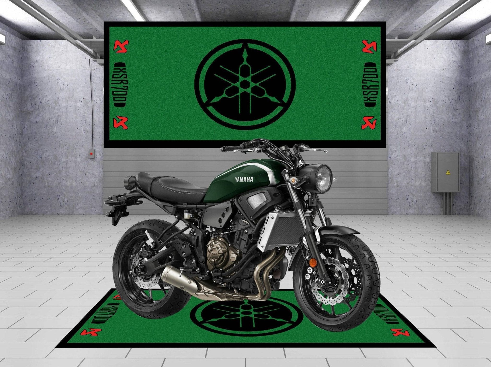 Designed Motorcycle Mat for Yamaha XSR 700