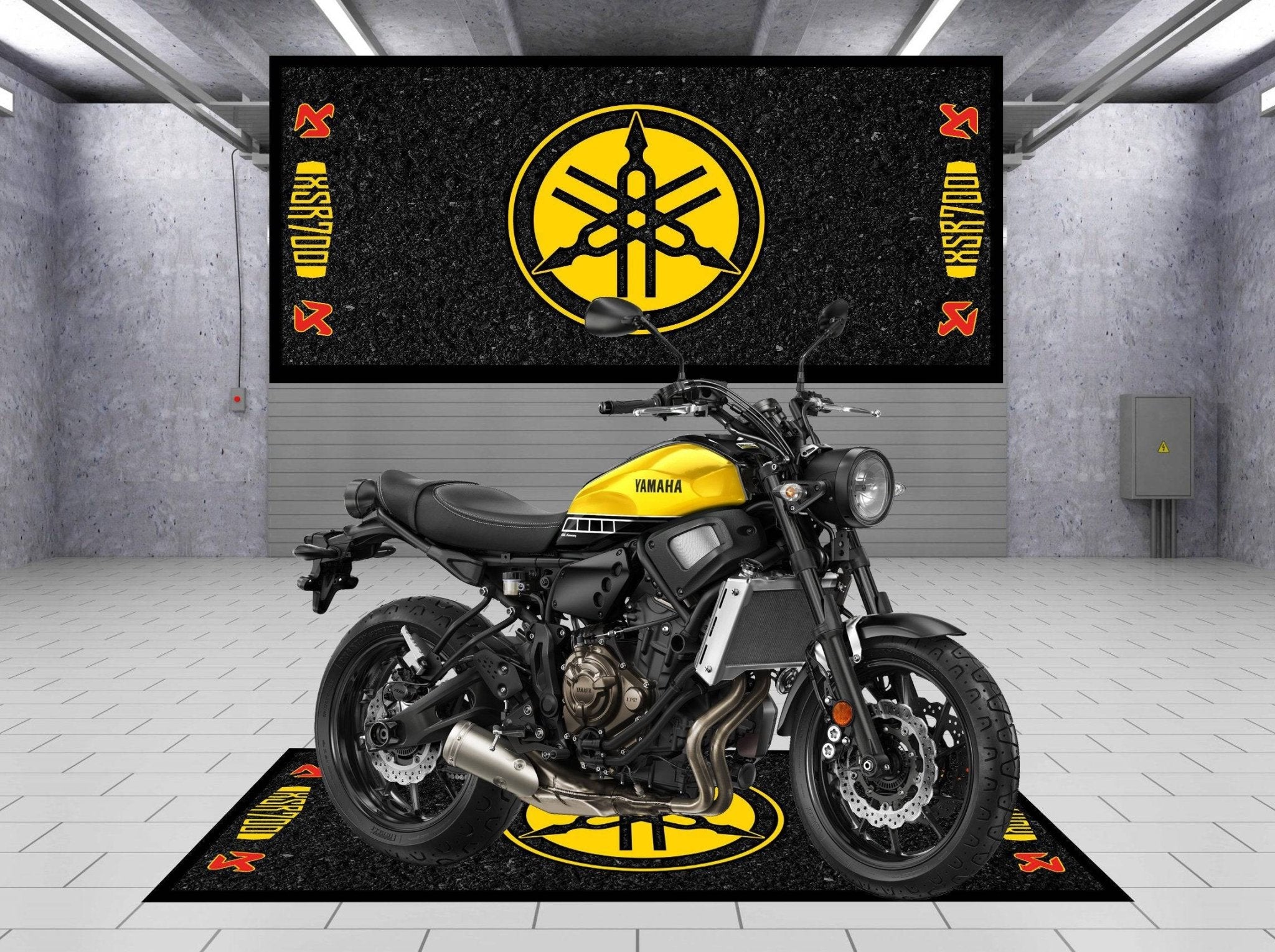 Designed Motorcycle Mat for Yamaha XSR 700