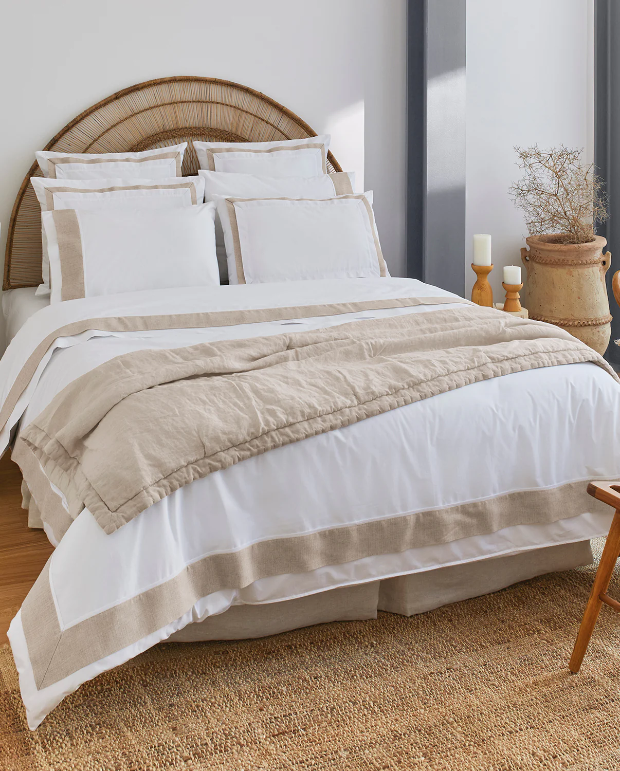 Athens. Cotton Percale Bed Set