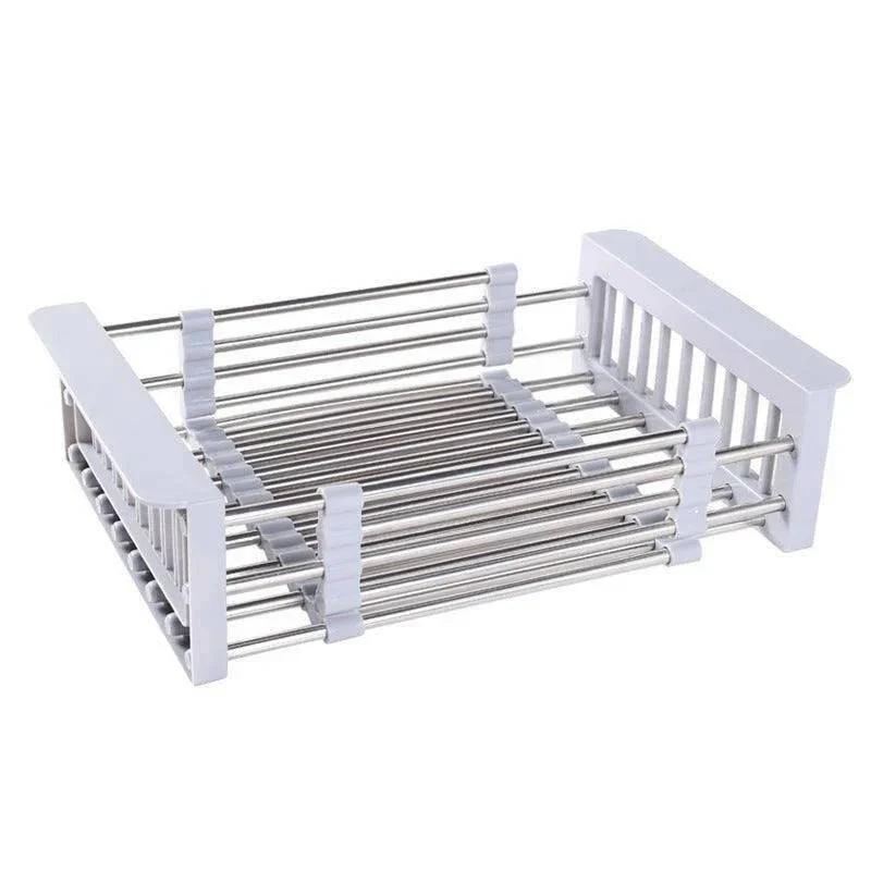 Kitchen Stainless Steel Sink Drainer Rack | Over the sink dish rack