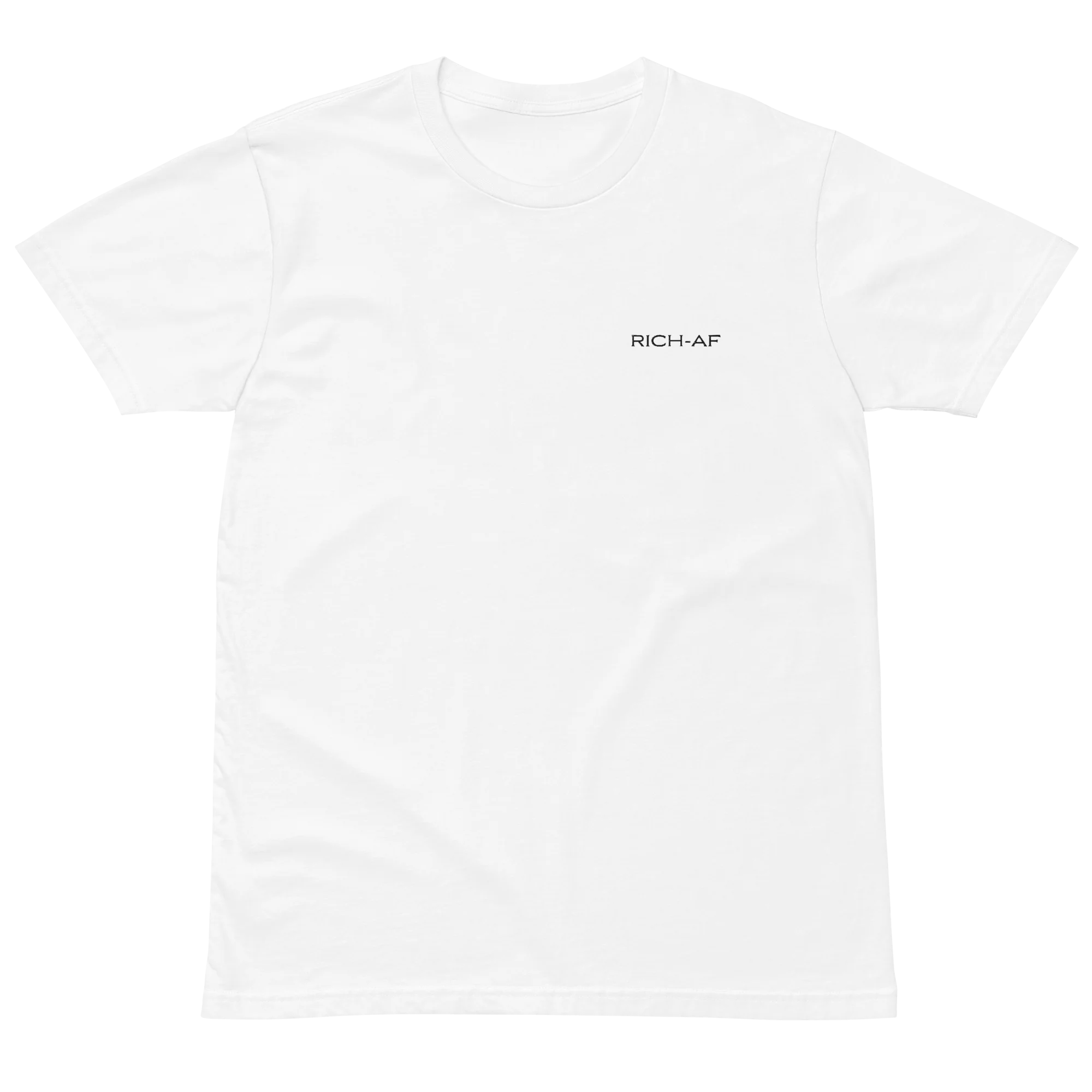 RICH-AF Embroidered Short Sleeve T-Shirt