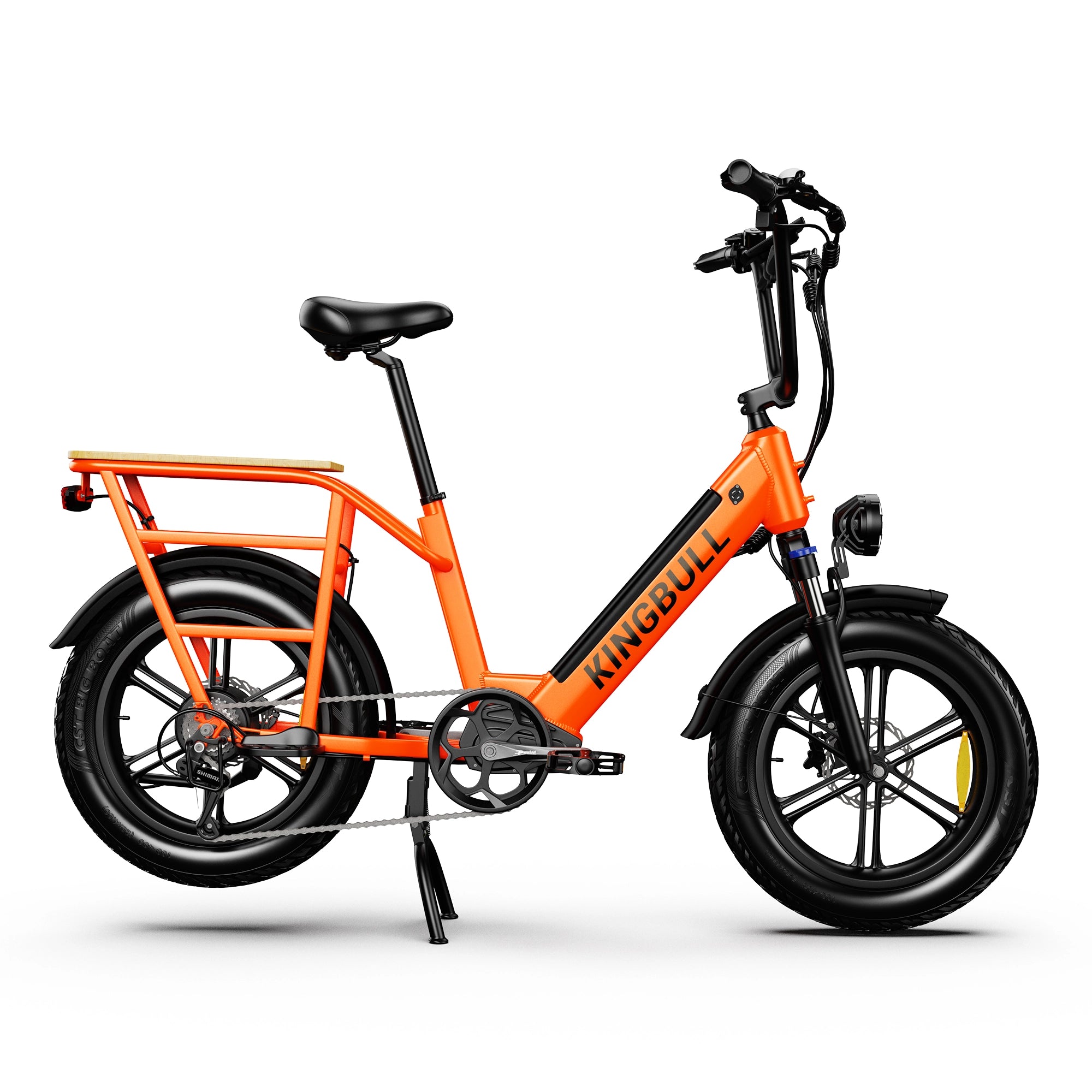 Kingbull Voyager | Fat Tire Electric Cargo Bike