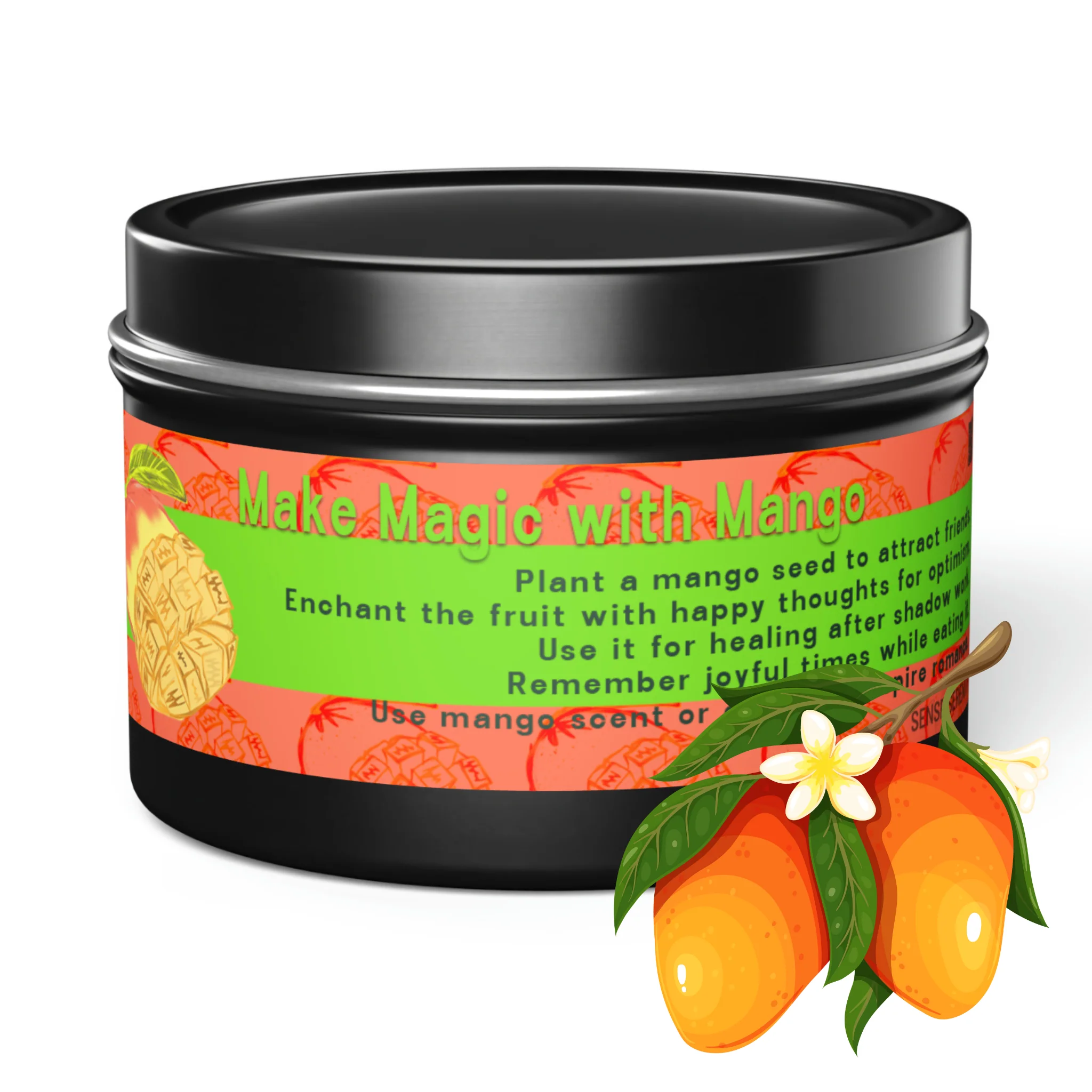 Make Magic with Mango Scented Ritual Candles | 4oz 8oz