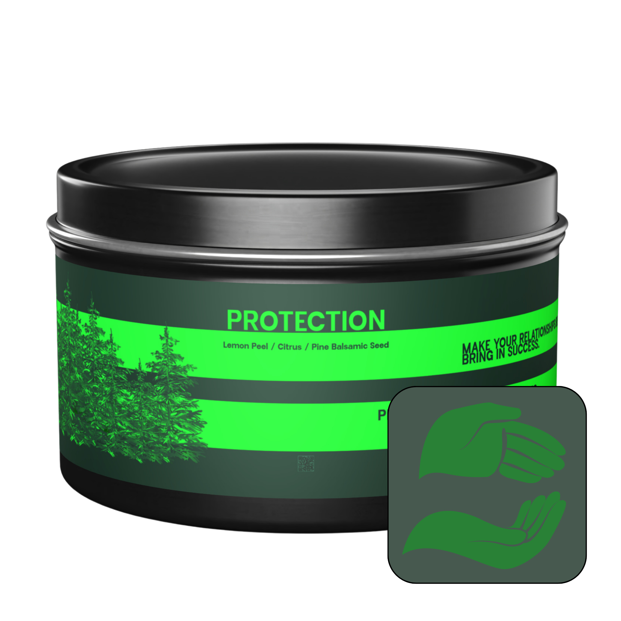 Protection Scented Ritual Tin Candles | 4oz 8oz