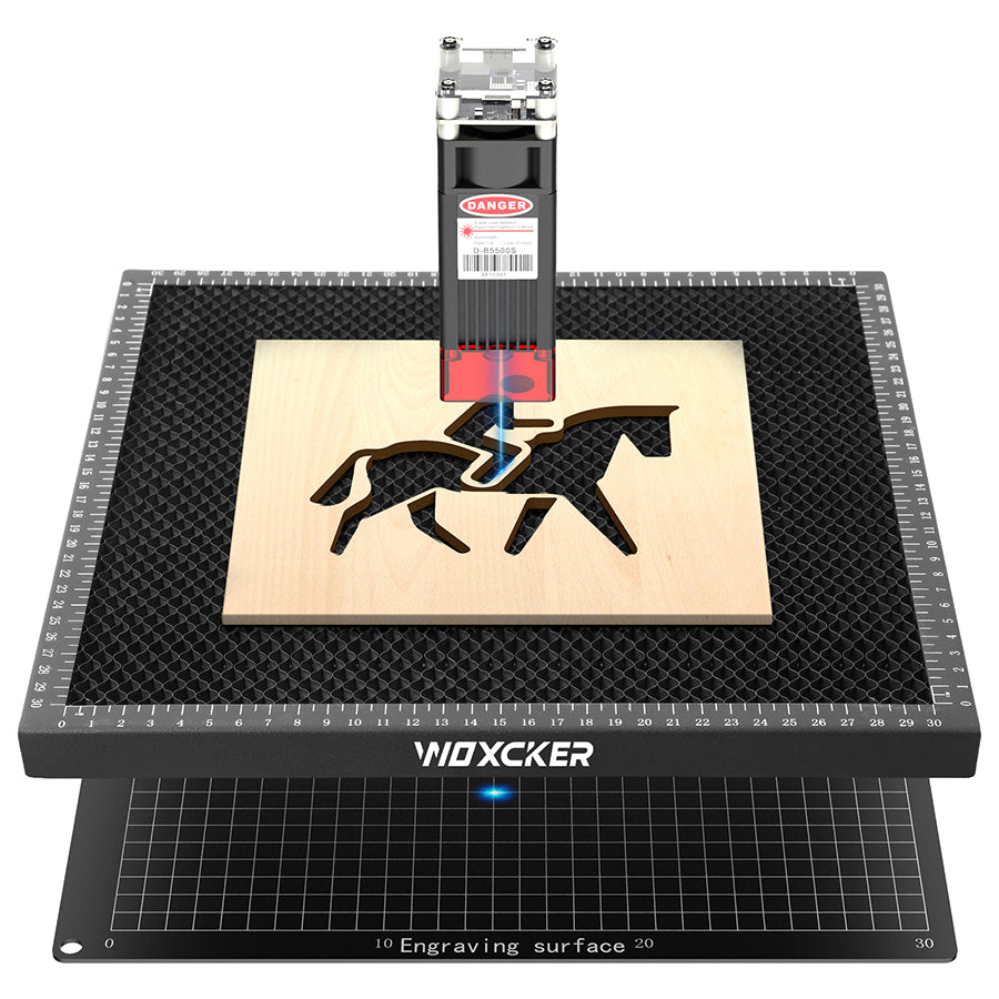 Woxcker Honeycomb Working Panel Set for laser engraving machine（Size 400 mm x 400 mm ）