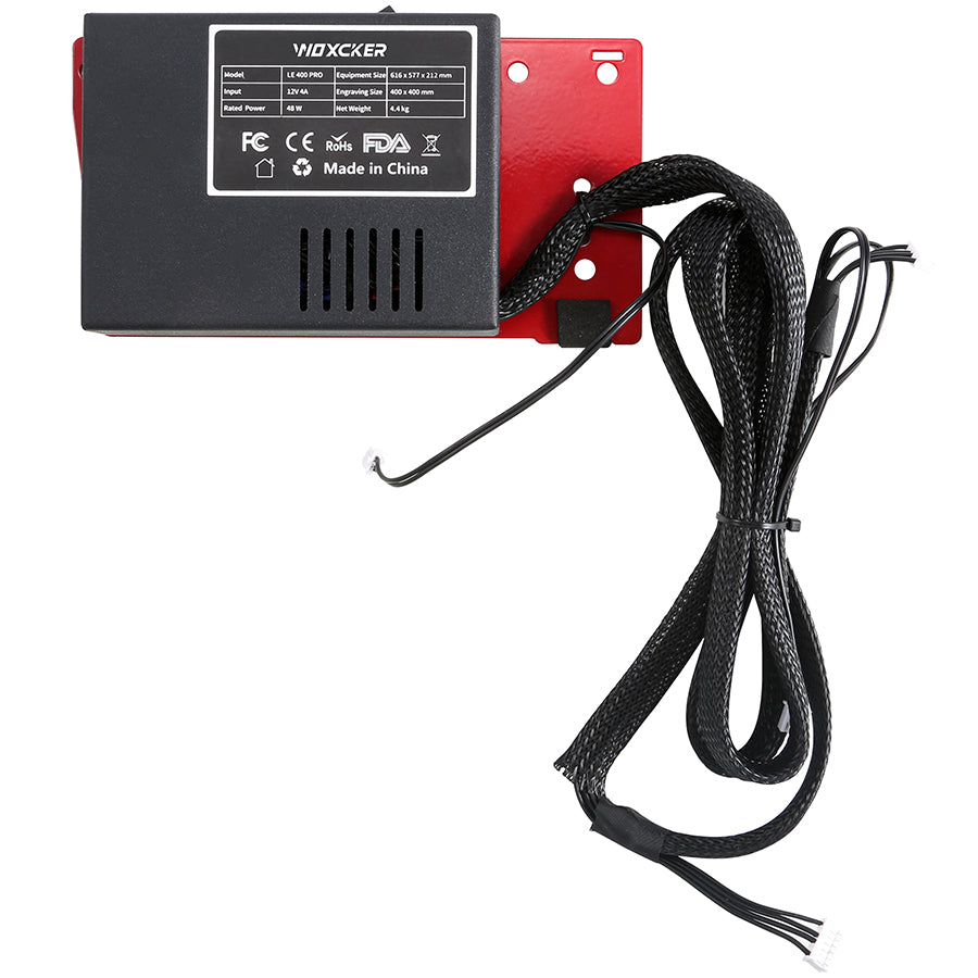 Woxcker LE400PRO 5.5W laser engraver machine Control Box
