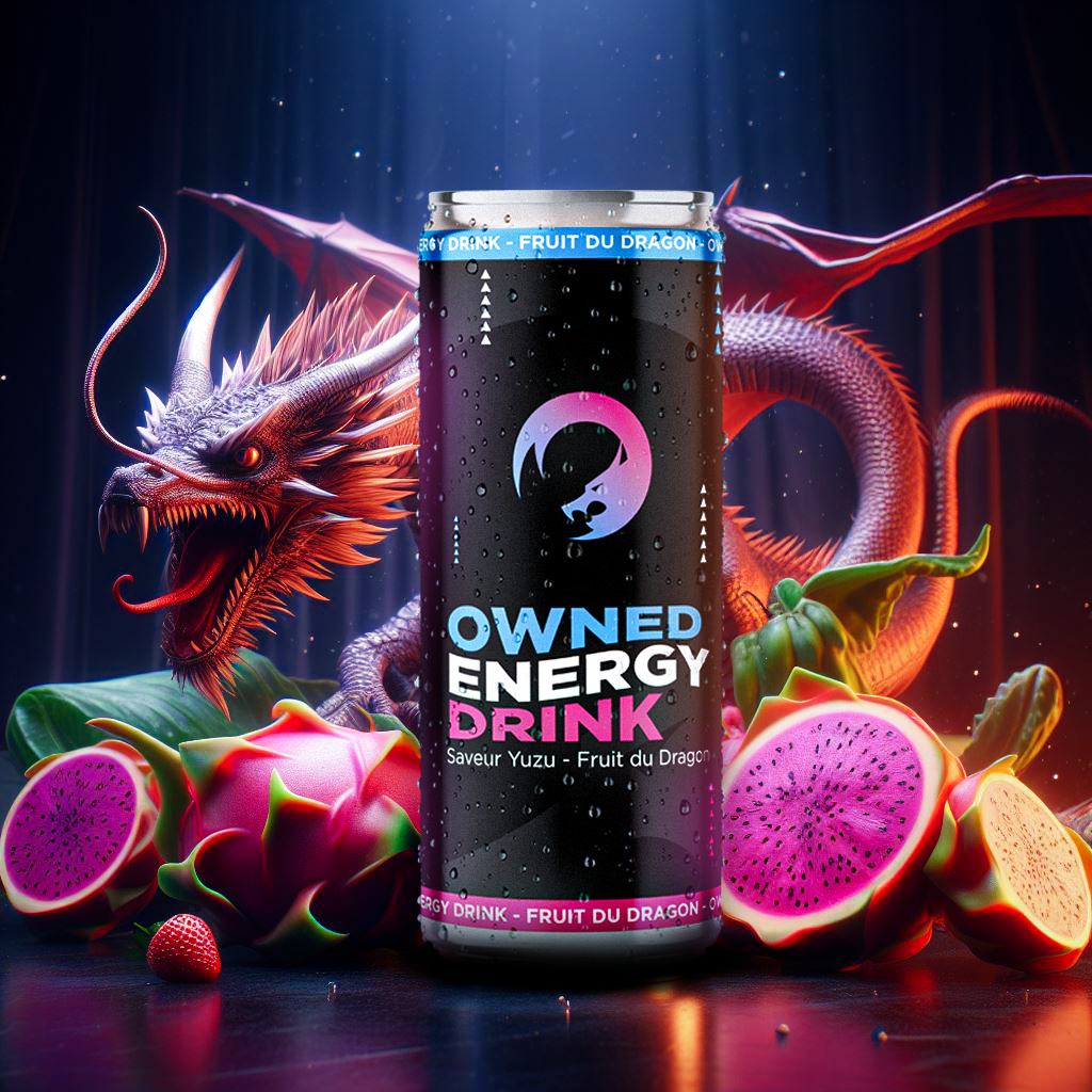Owned Energy Drink - Yuzu & Fruit du Dragon