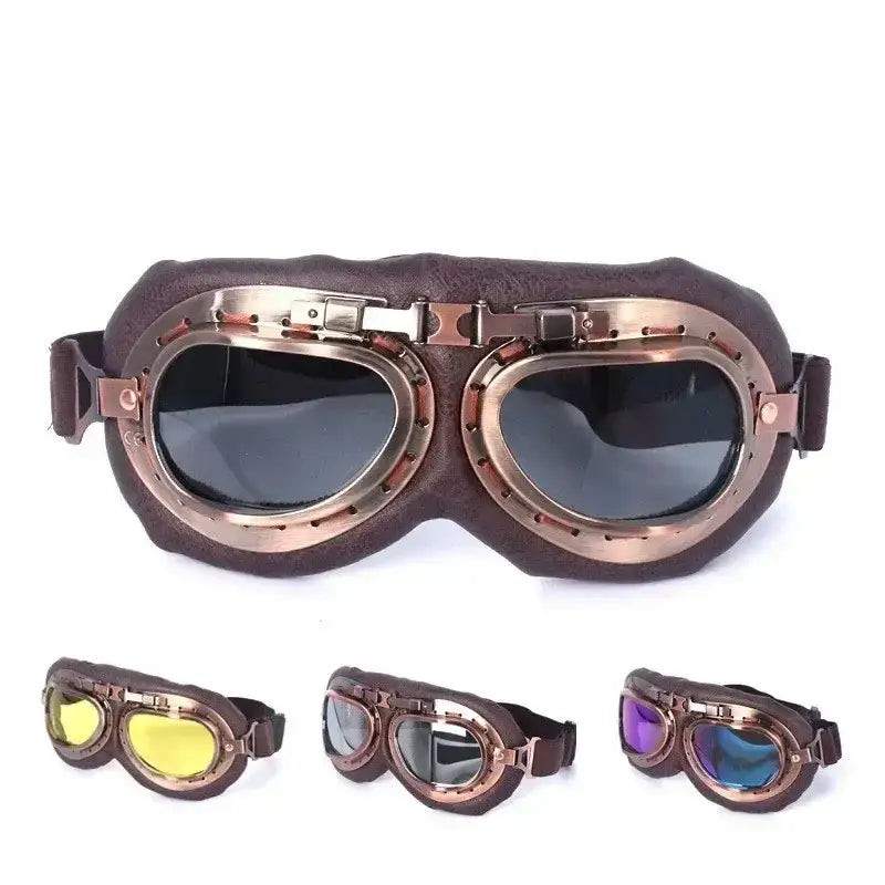 Retro Motorcycle Goggles