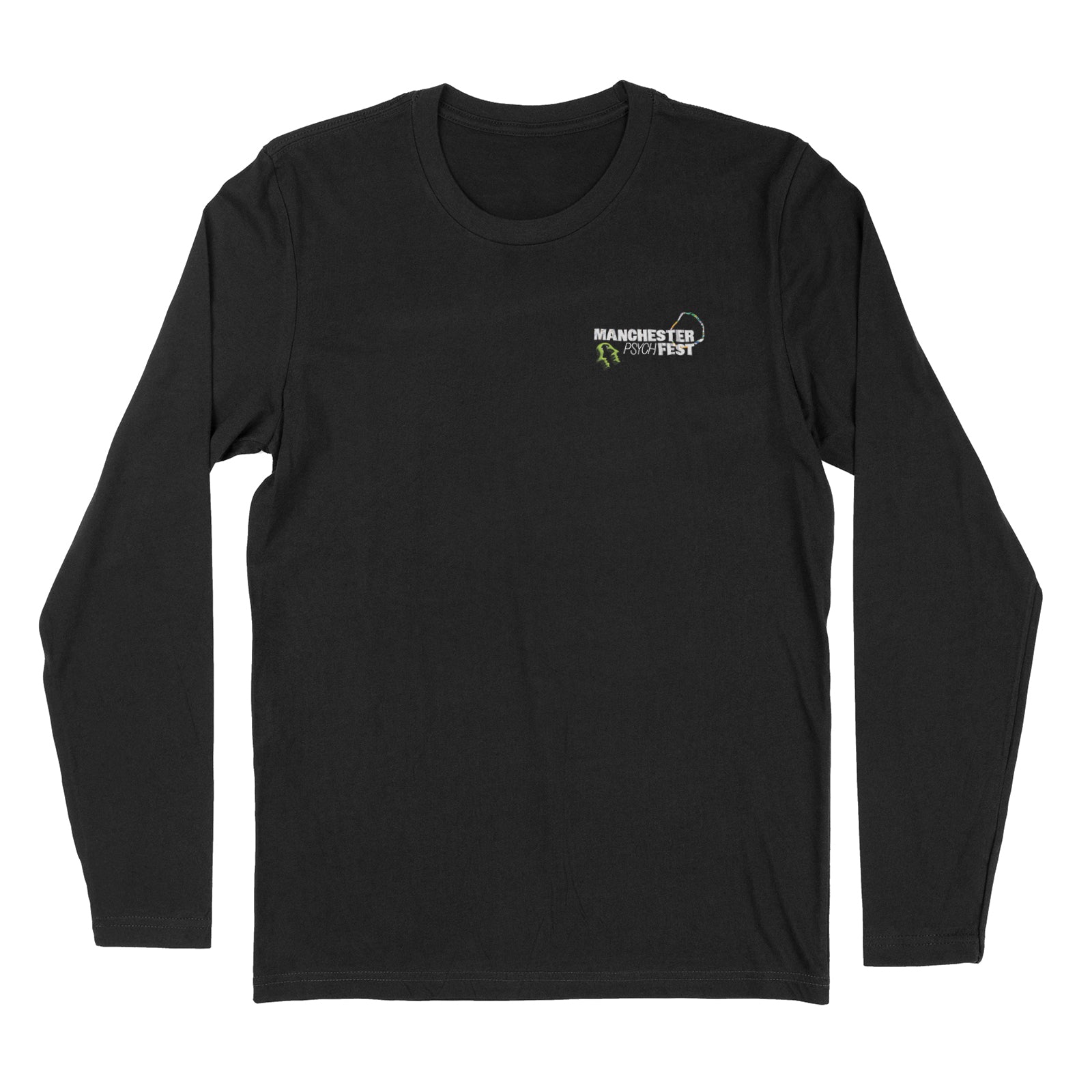 Manchester Psych Fest 2024 Festival Long Sleeve T-Shirt - Black