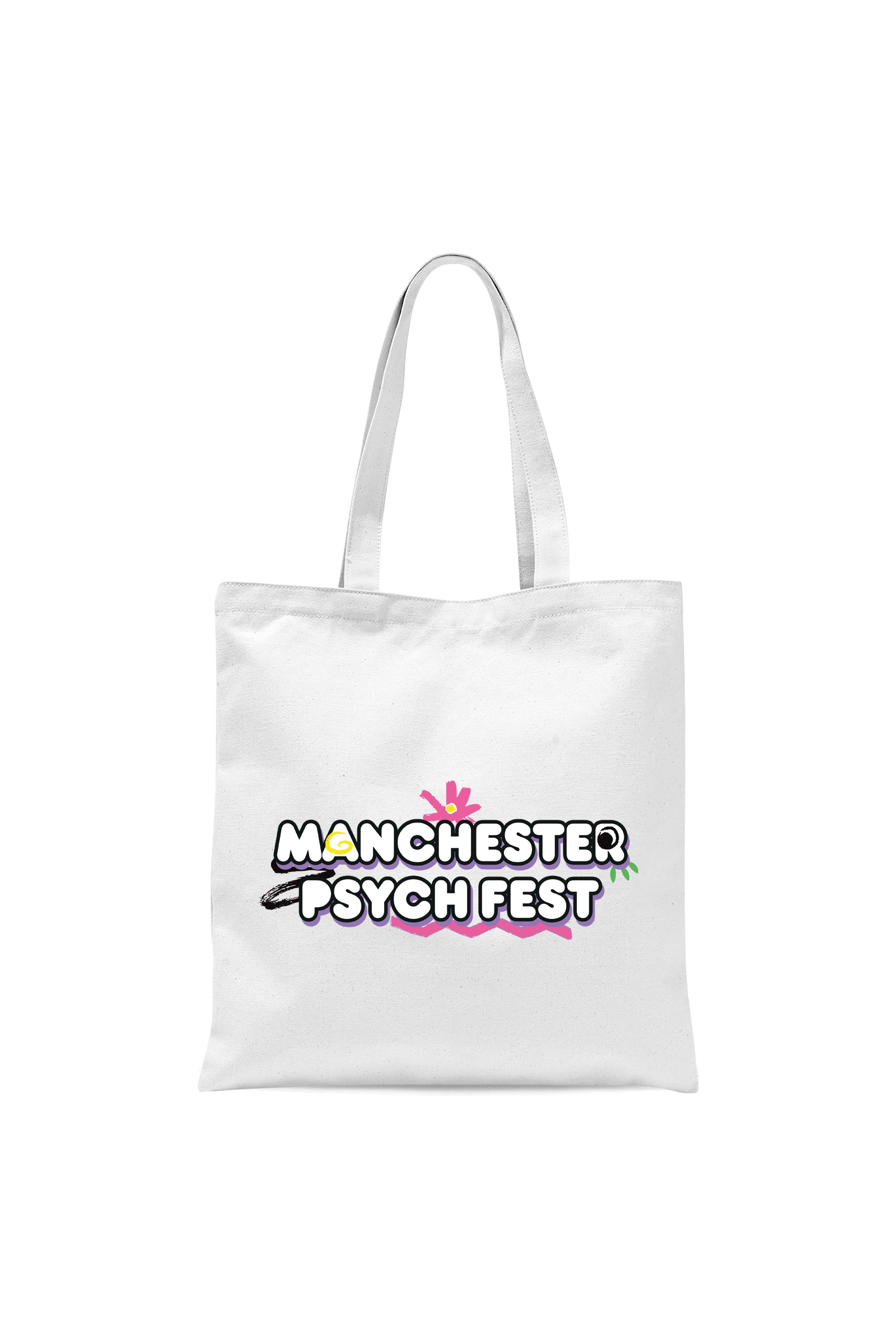 Manchester Psych Fest 2023 Festival Tote Bag - White