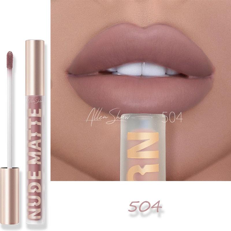 UZ Long Wear Waterproof Matte Lipstick 504