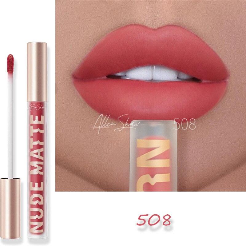 UZ Long Wear Waterproof Matte Lipstick 508