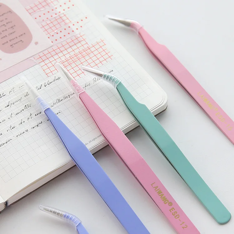Macaron Color Stainless Steel Tweezers