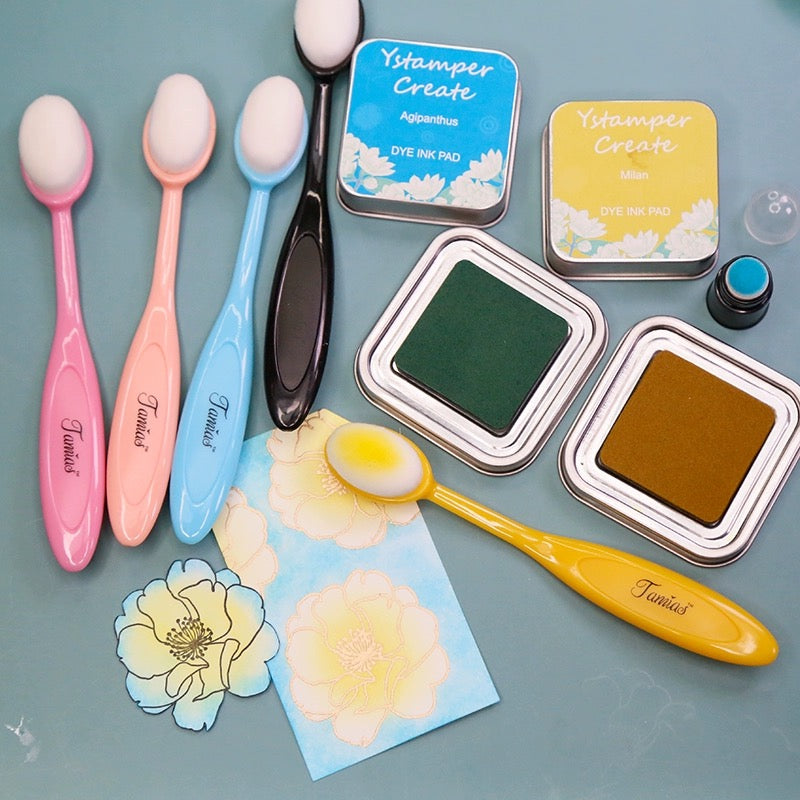 Colorful Nylon Brush Set