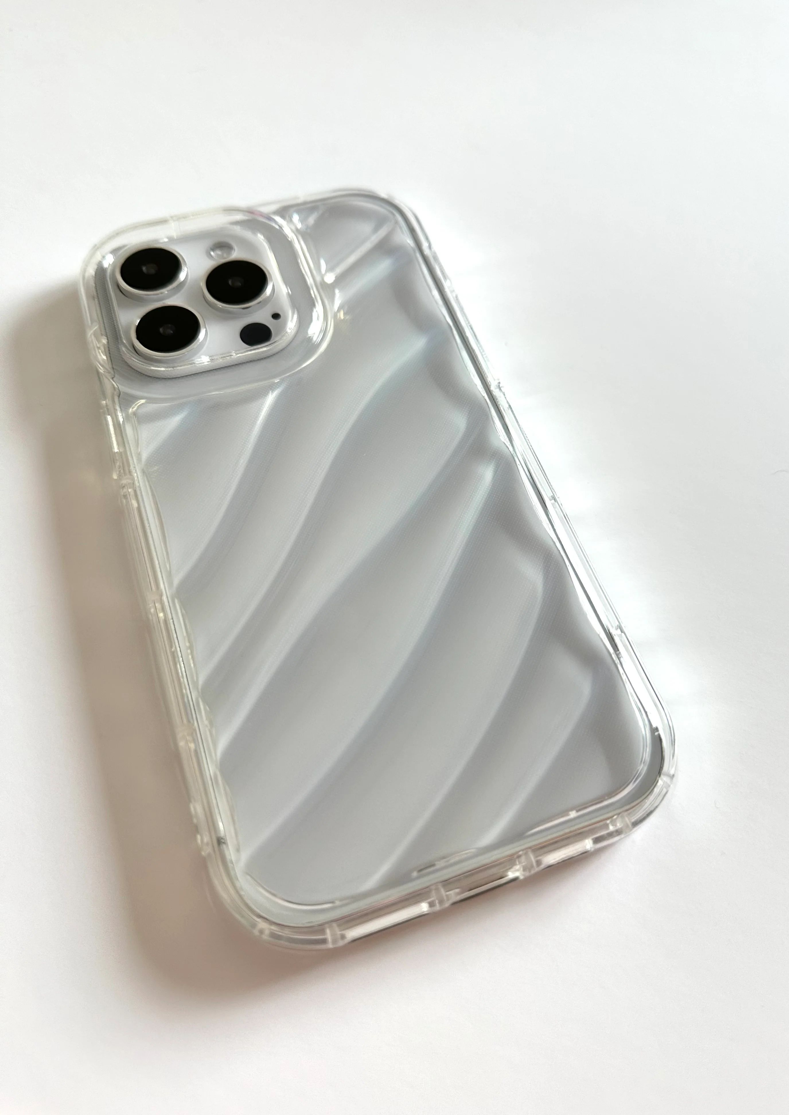 Back to Basics Clear Phone Case