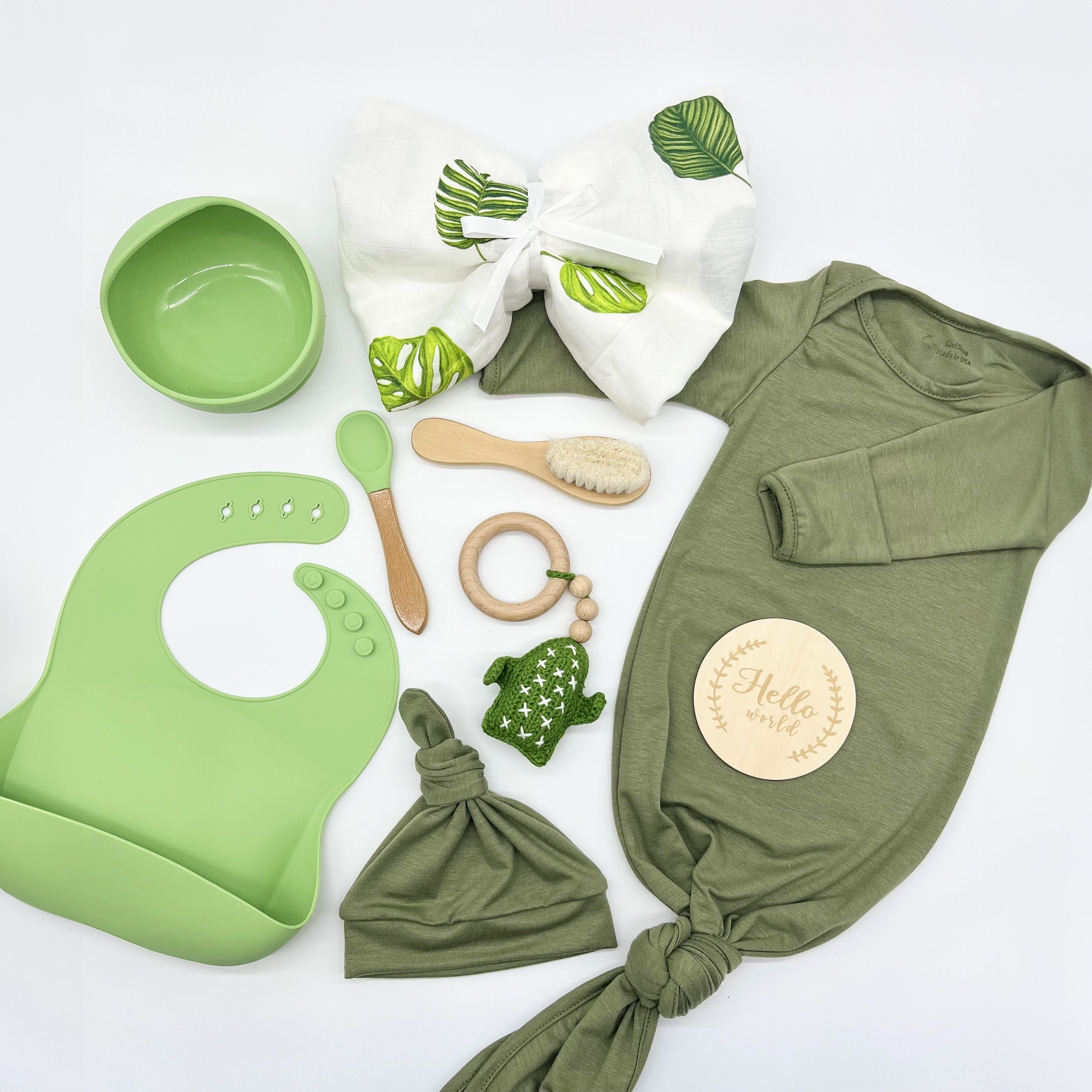 Newborn Gift Basket  9 Piece Set