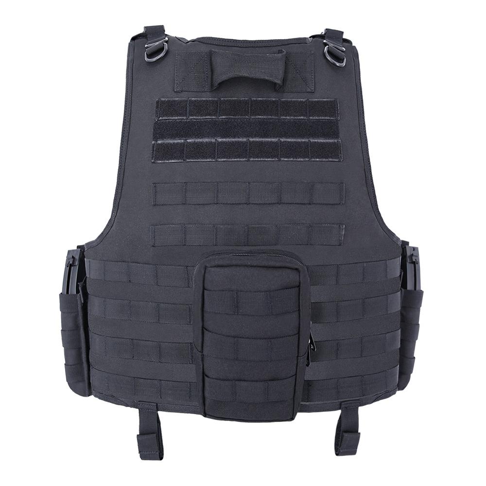 Tactical Vest: Multipurpose Plate Carrier for Airsoft, Hunting, Paintball - Military-Grade Army Armor, Ideal for SWAT, Police, and Tactical Training