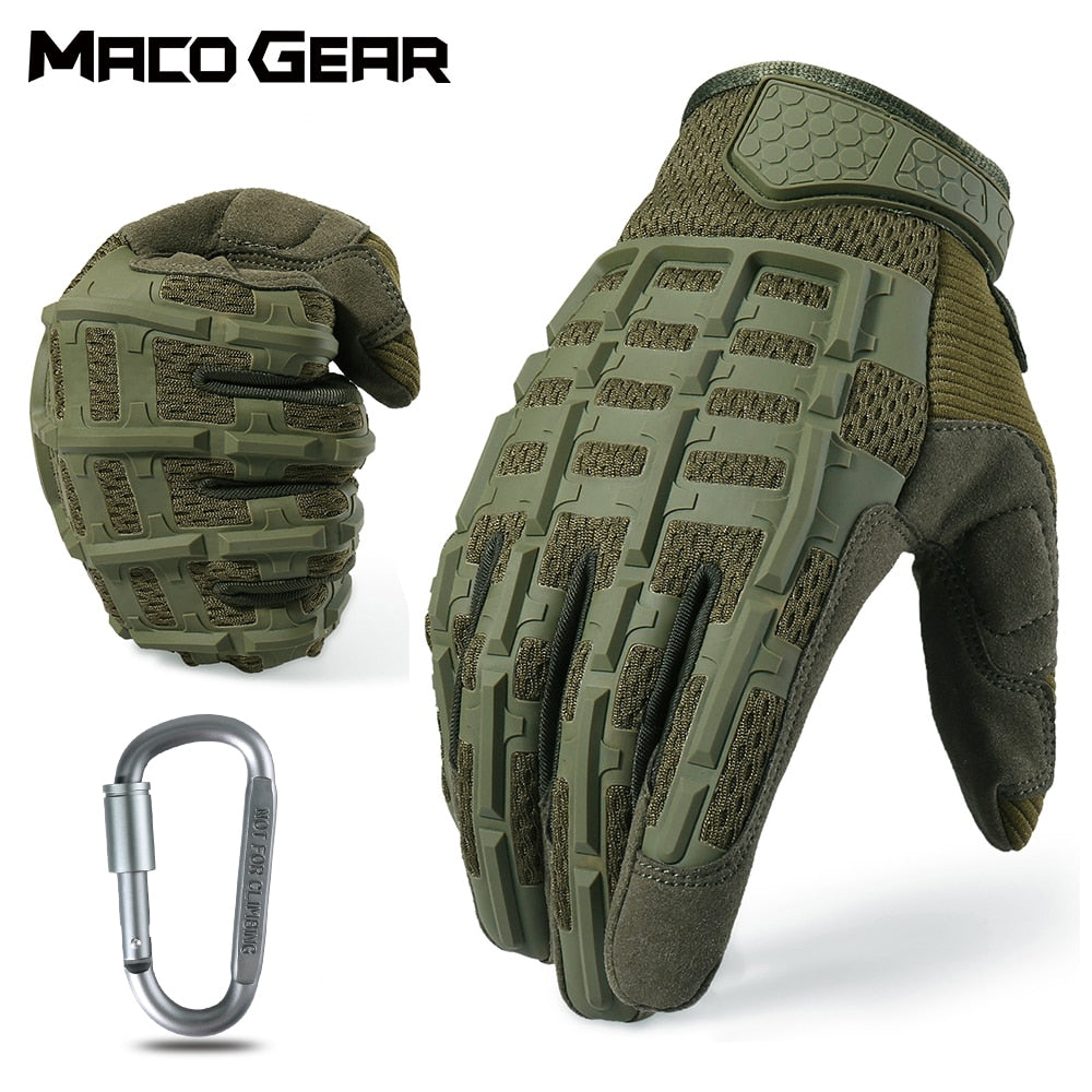 Full-Finger Tactical Camo Gloves | Military-Grade Anti-Slip Outdoor Sports Gear