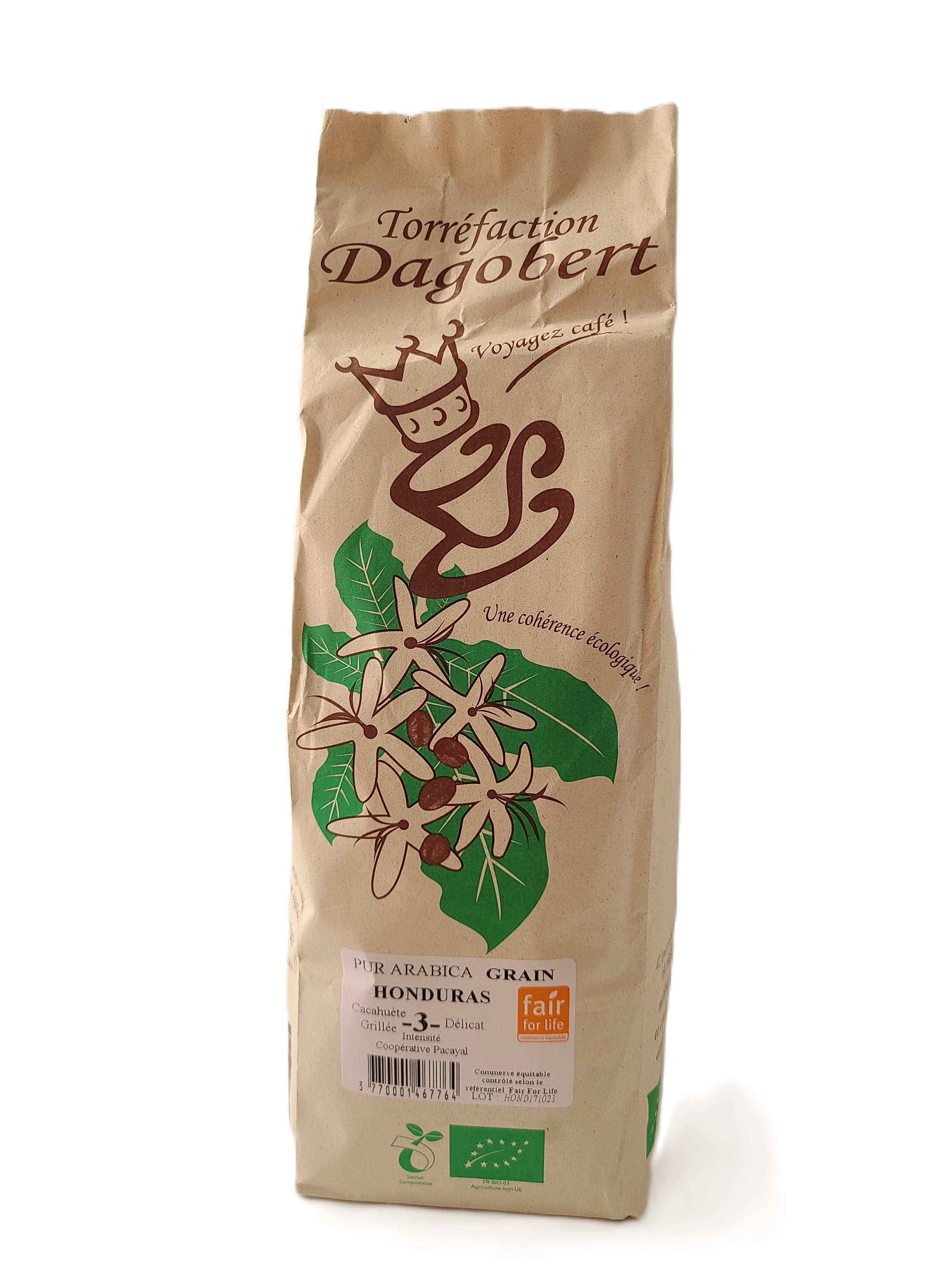 Café en Grains Honduras 100% arabica 500g