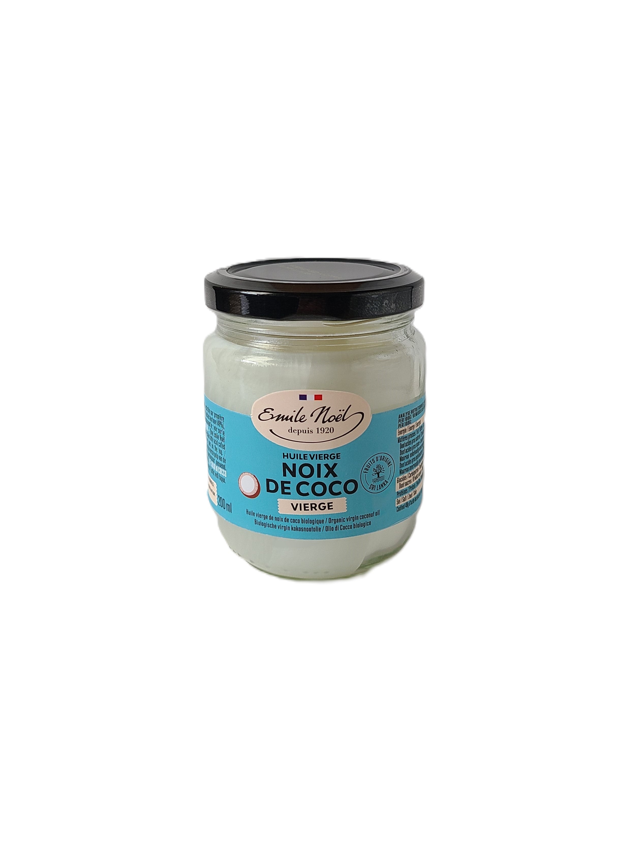 Huile de coco Vierge BIO 200 ml