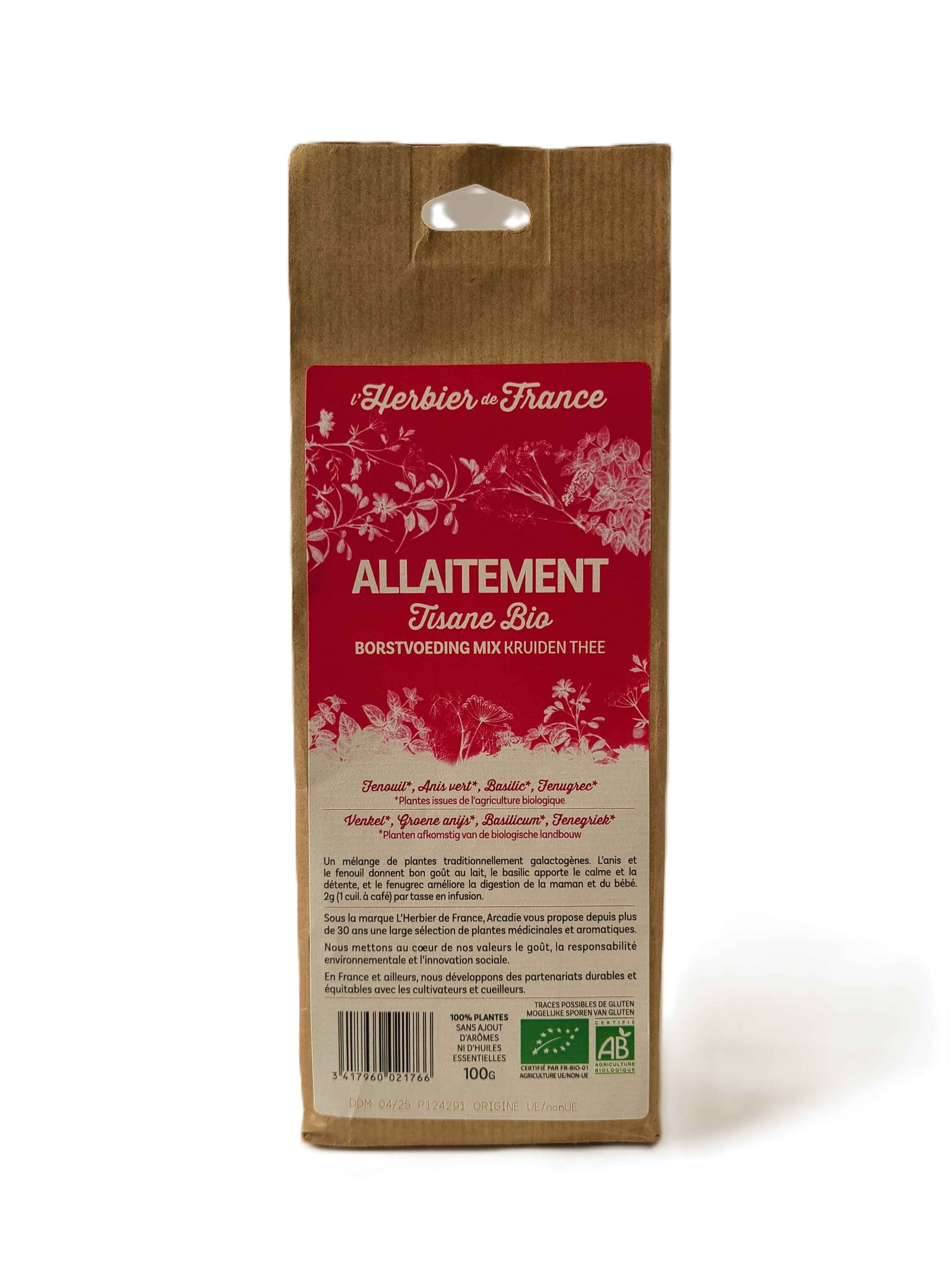 Infusion BIO pour Allaitement 100 g