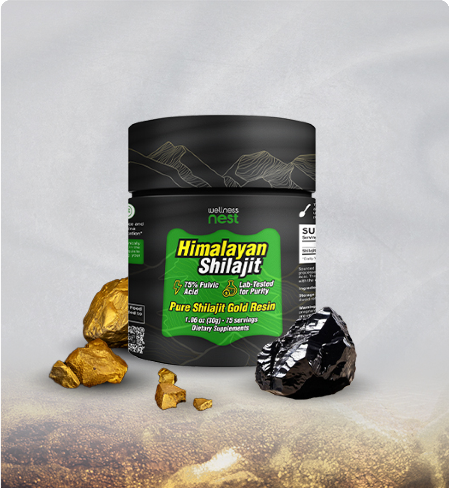 Pure Shilajit Gold Resin - Pack 1