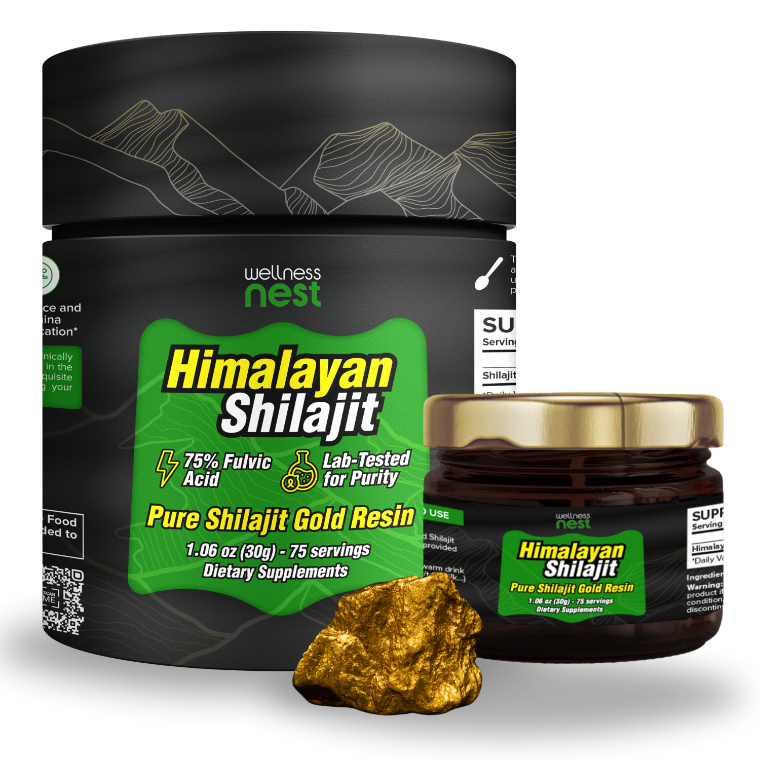 Himalayan Pure Shilajit Gold Resin