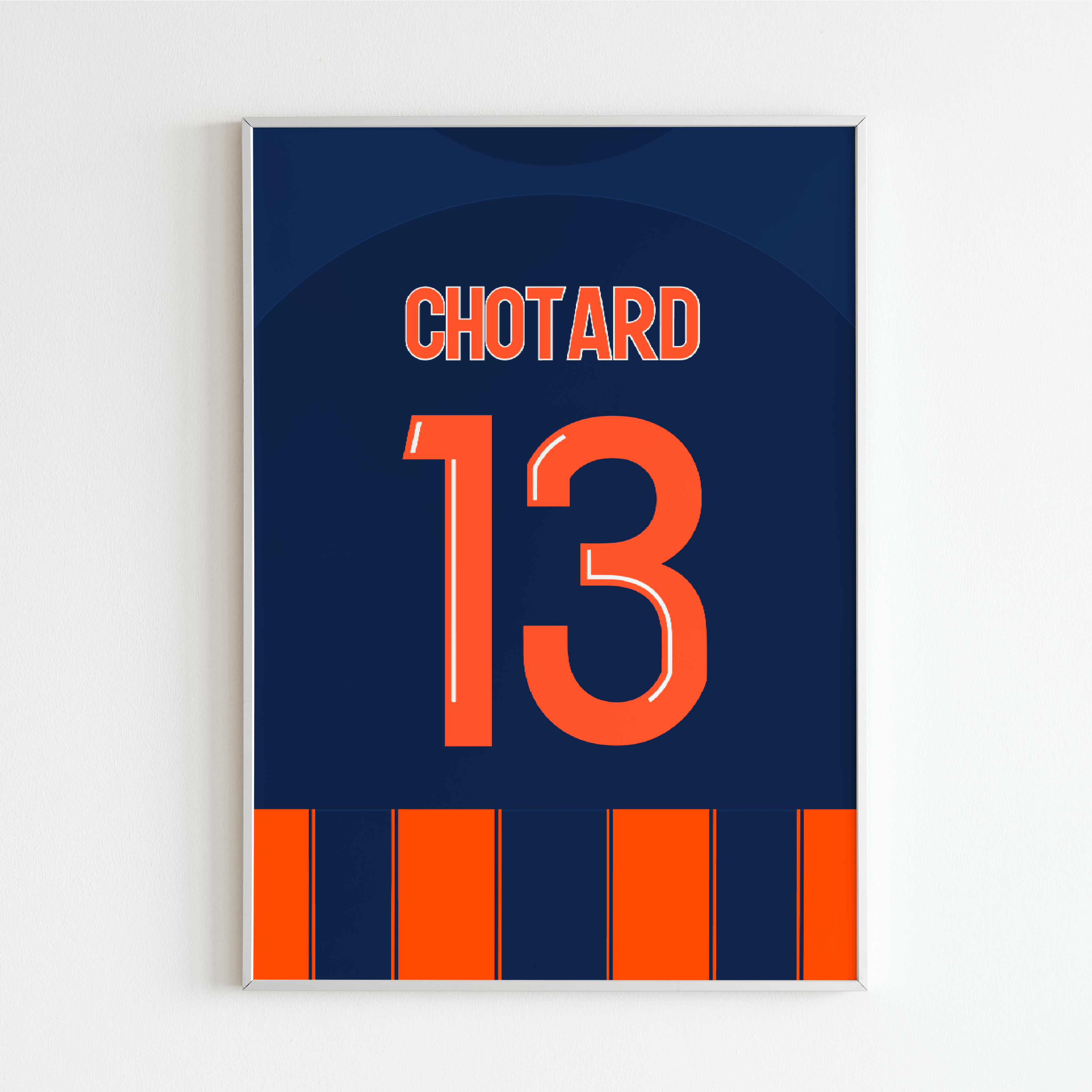 Poster maillot Montpellier HSC 2023/24