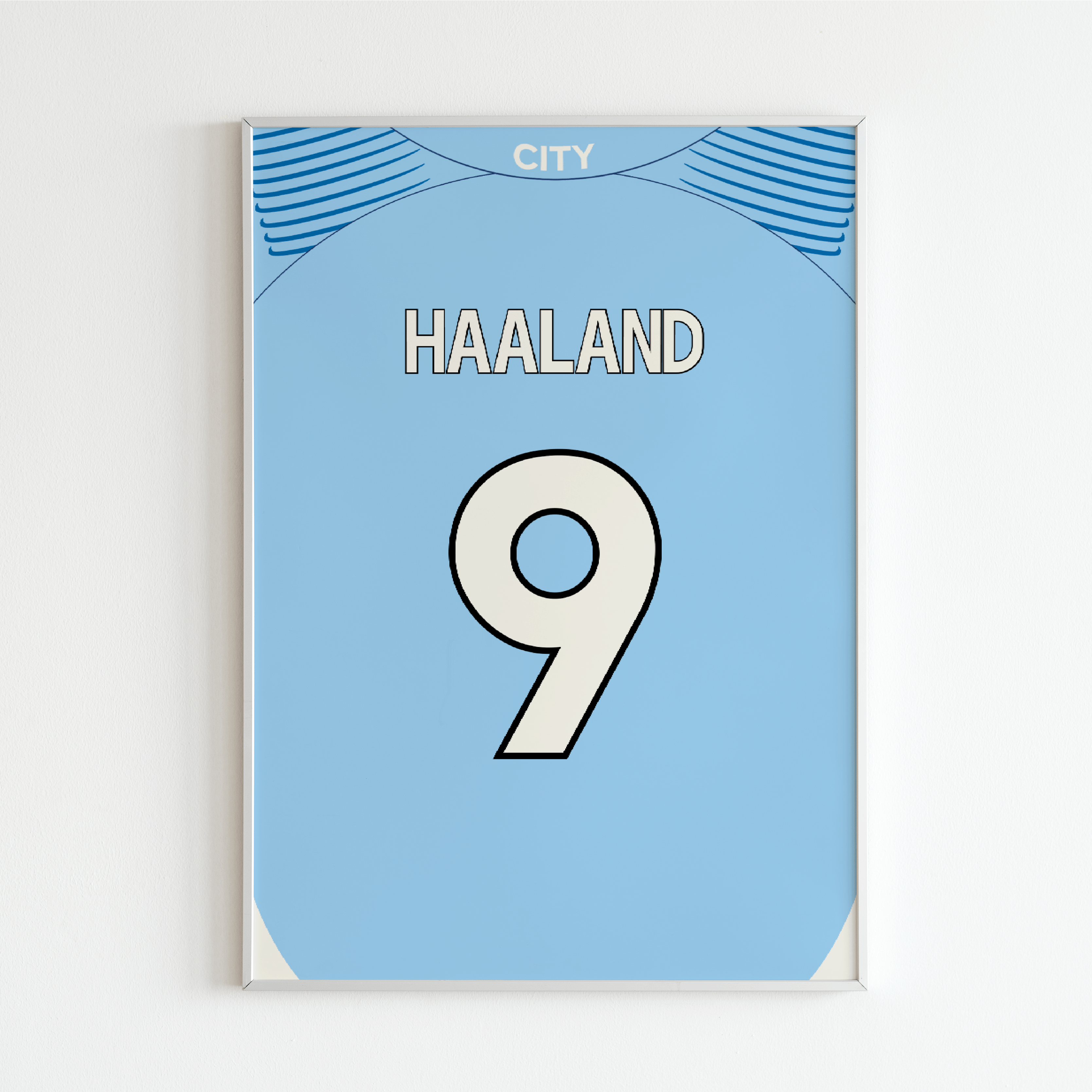 Poster Maillot Manchester City 2023/24