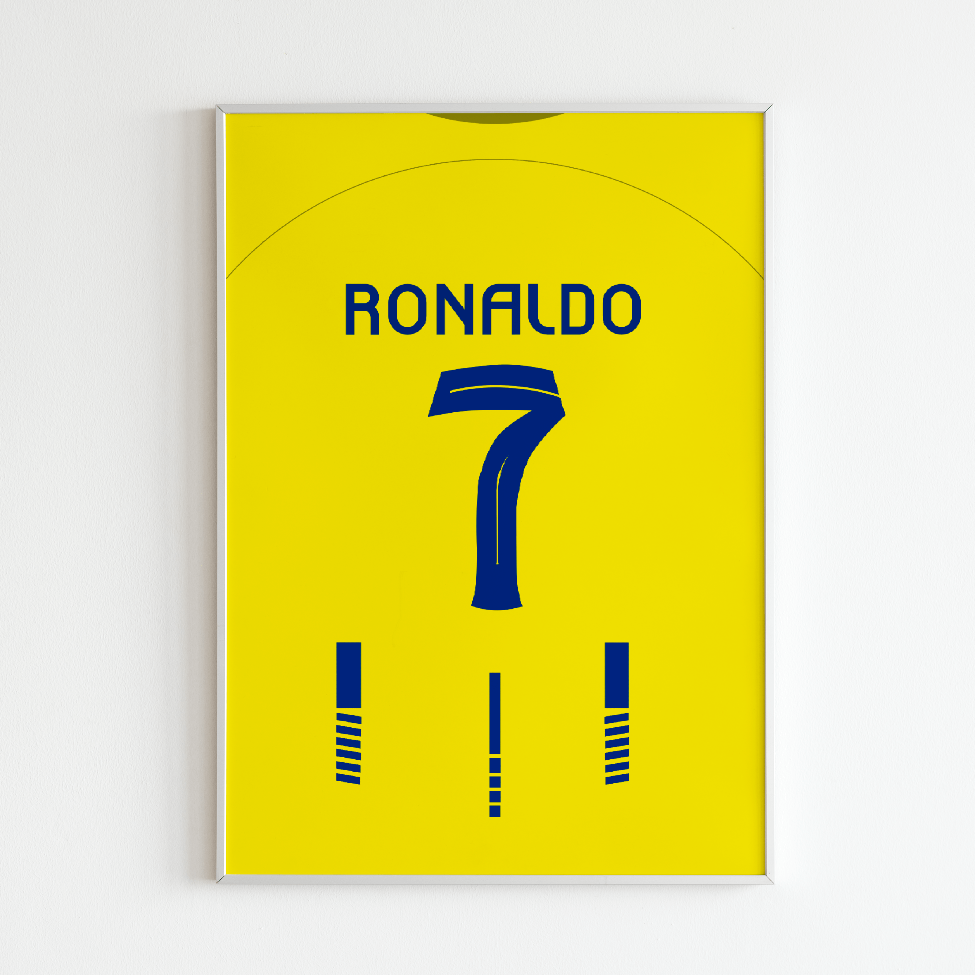 Poster maillot Cristiano Ronaldo Al-Nassr 2023/24