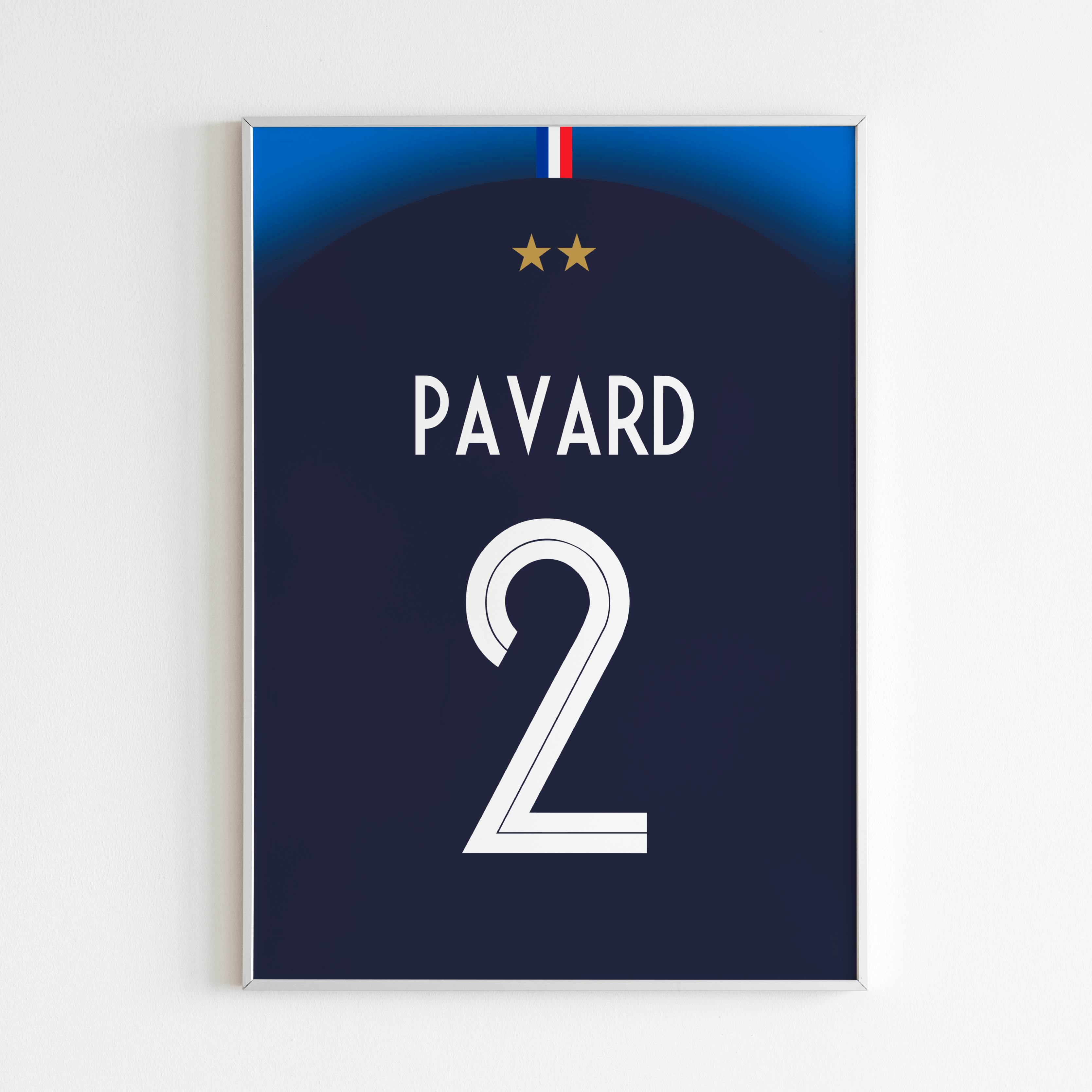 Poster maillot Équipe de France 2018