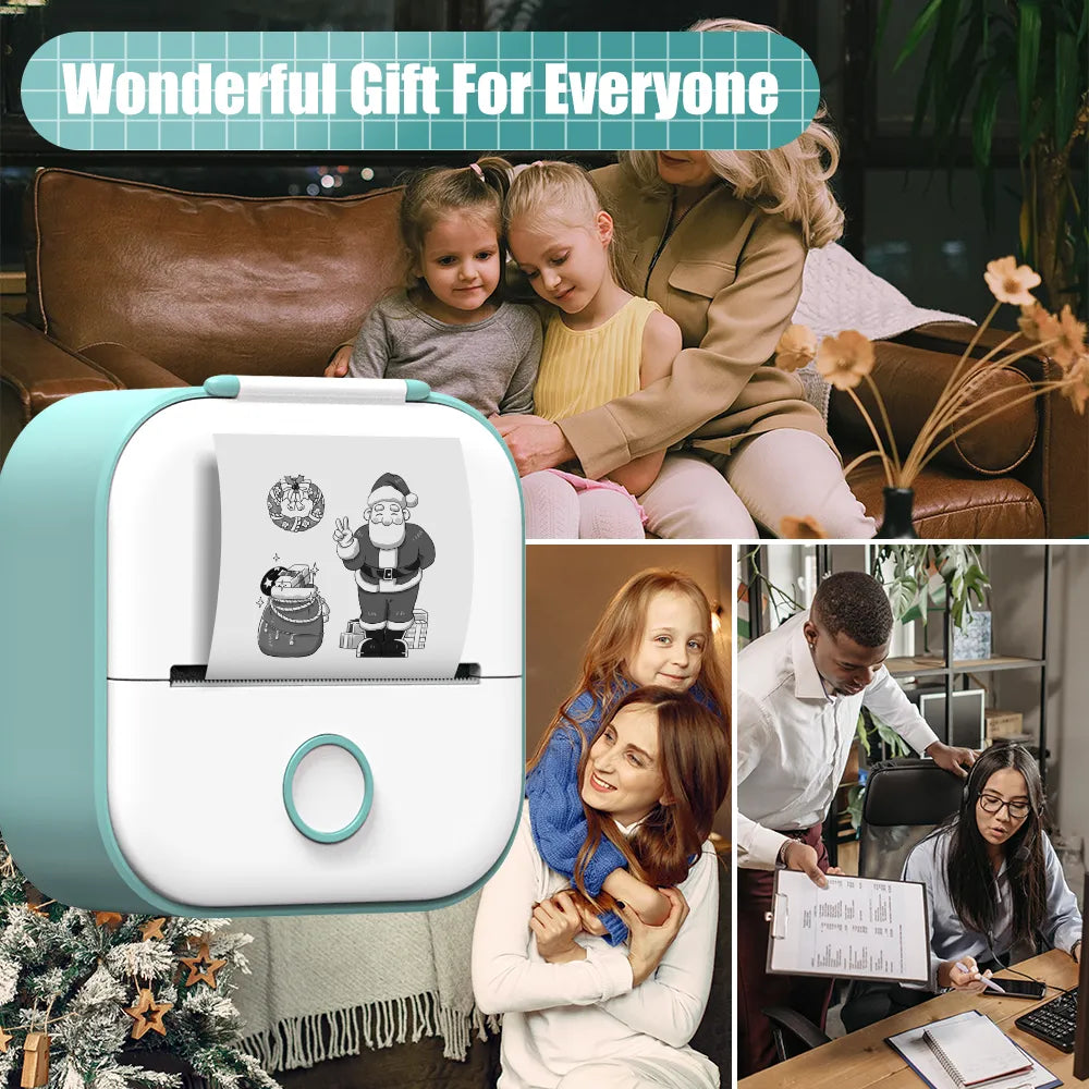 Thermal Portable Mini Wireless Pocket Printer