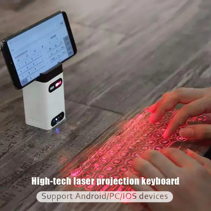 Smart Virtual Laser Keyboard Wireless Projector