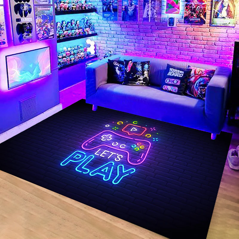 Tapis arcade jeux vidéos