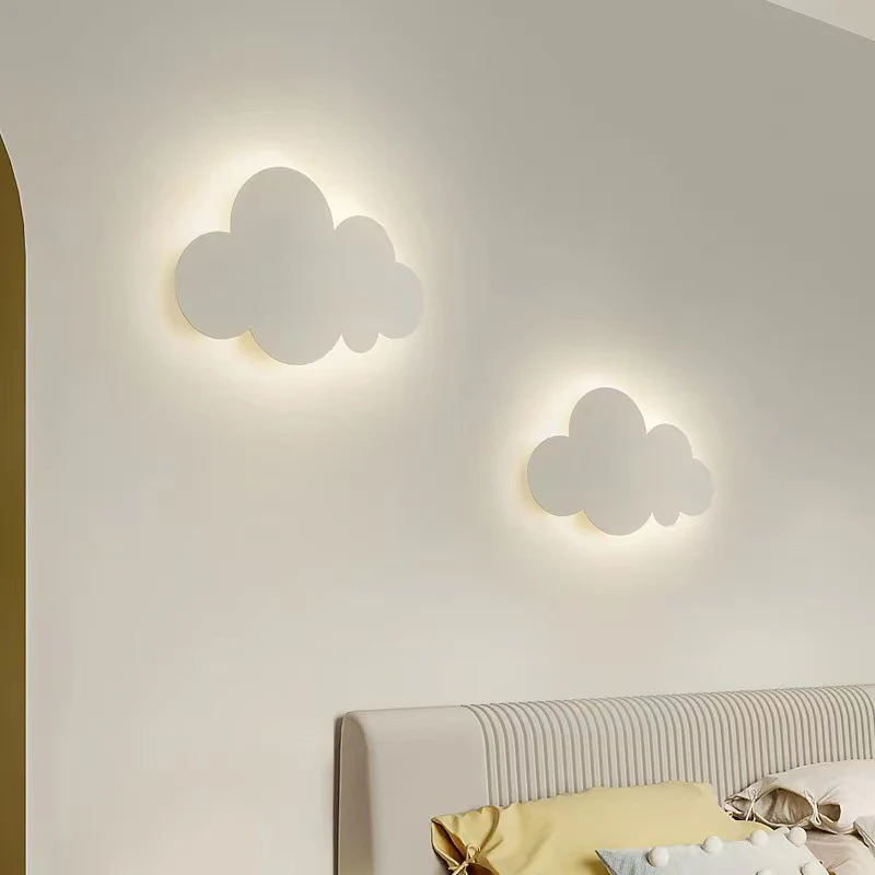 Nuage murale avec lumière LED