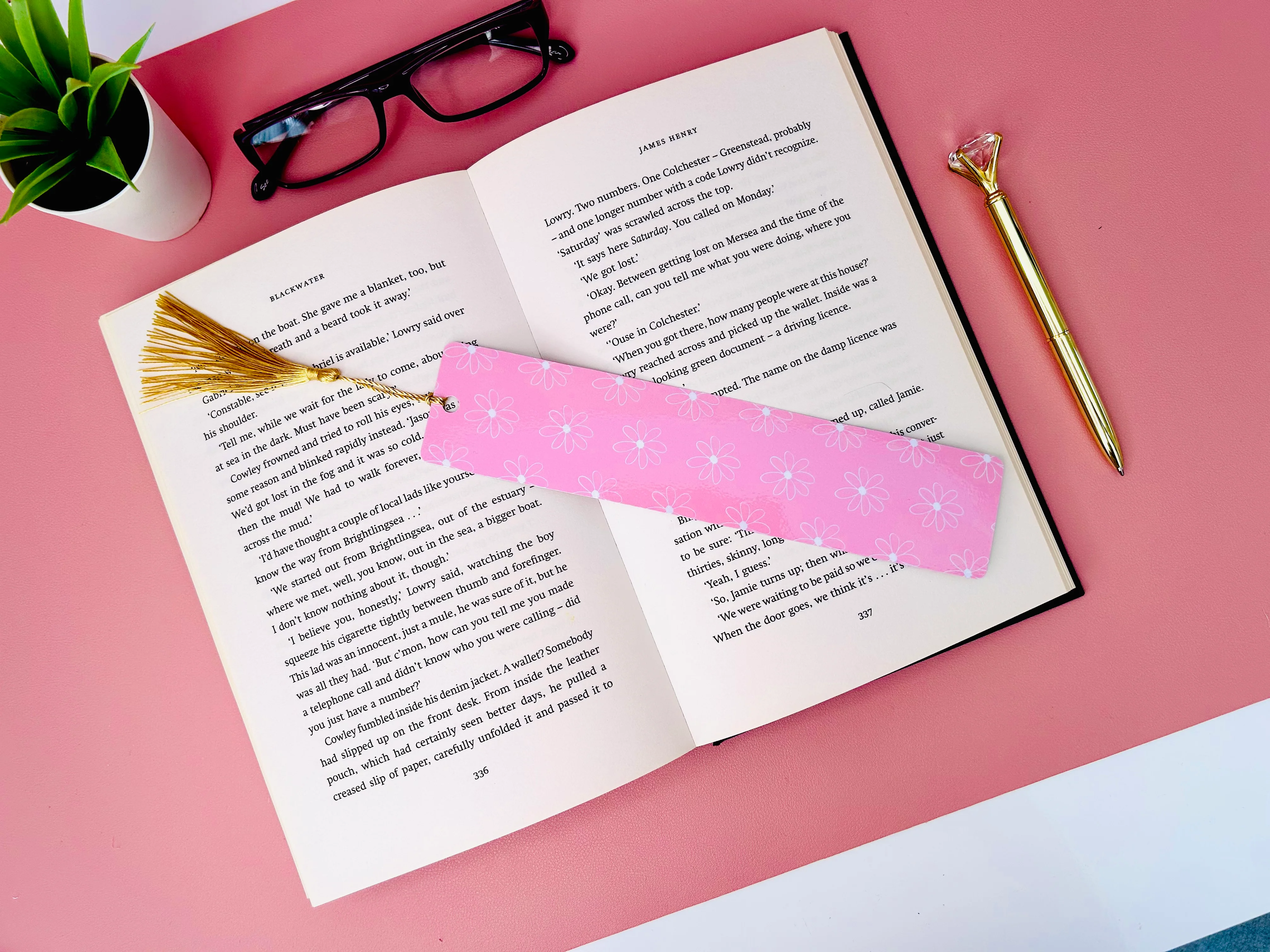 Bookmark - Rosy Posy